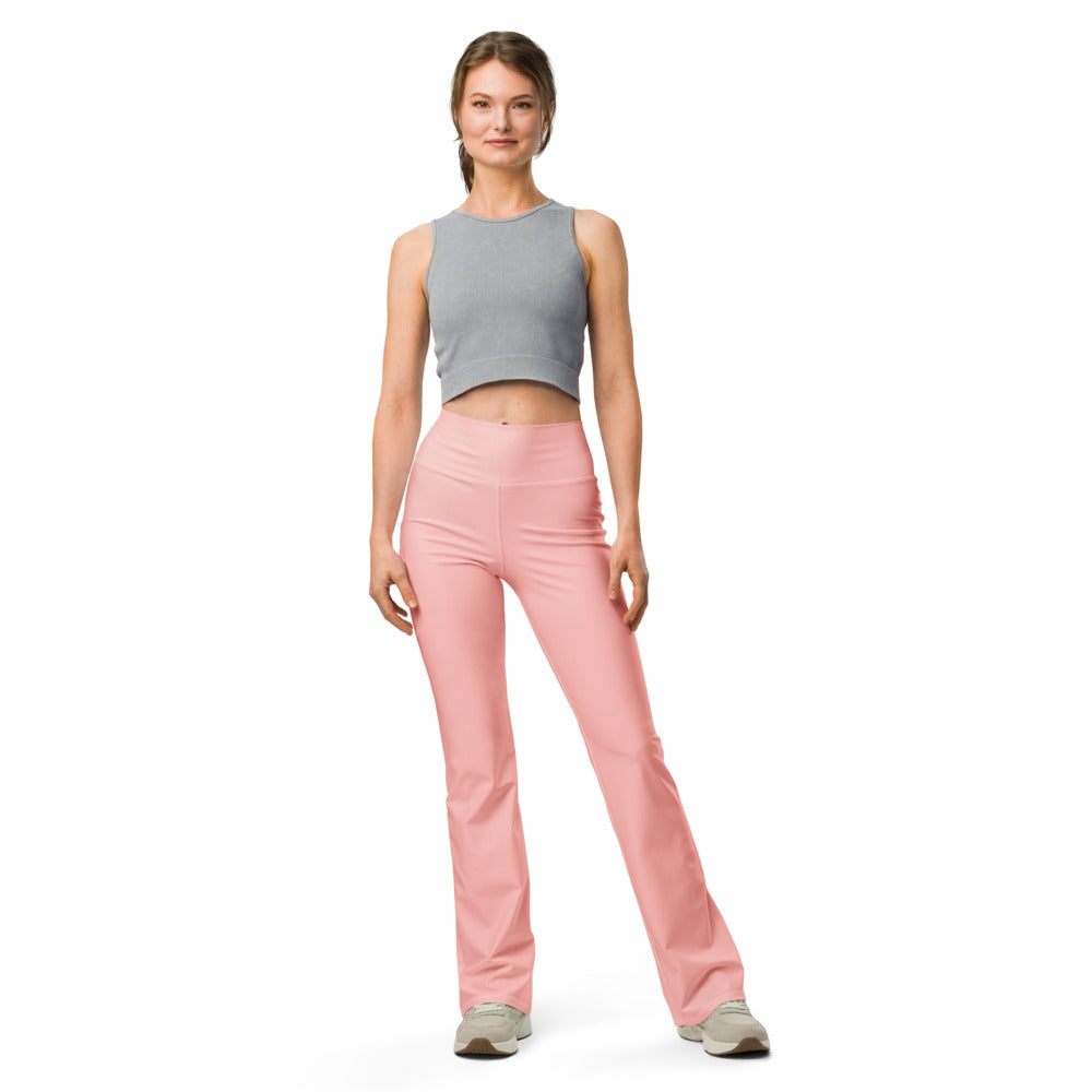 Solid leggings front view | GearBunch