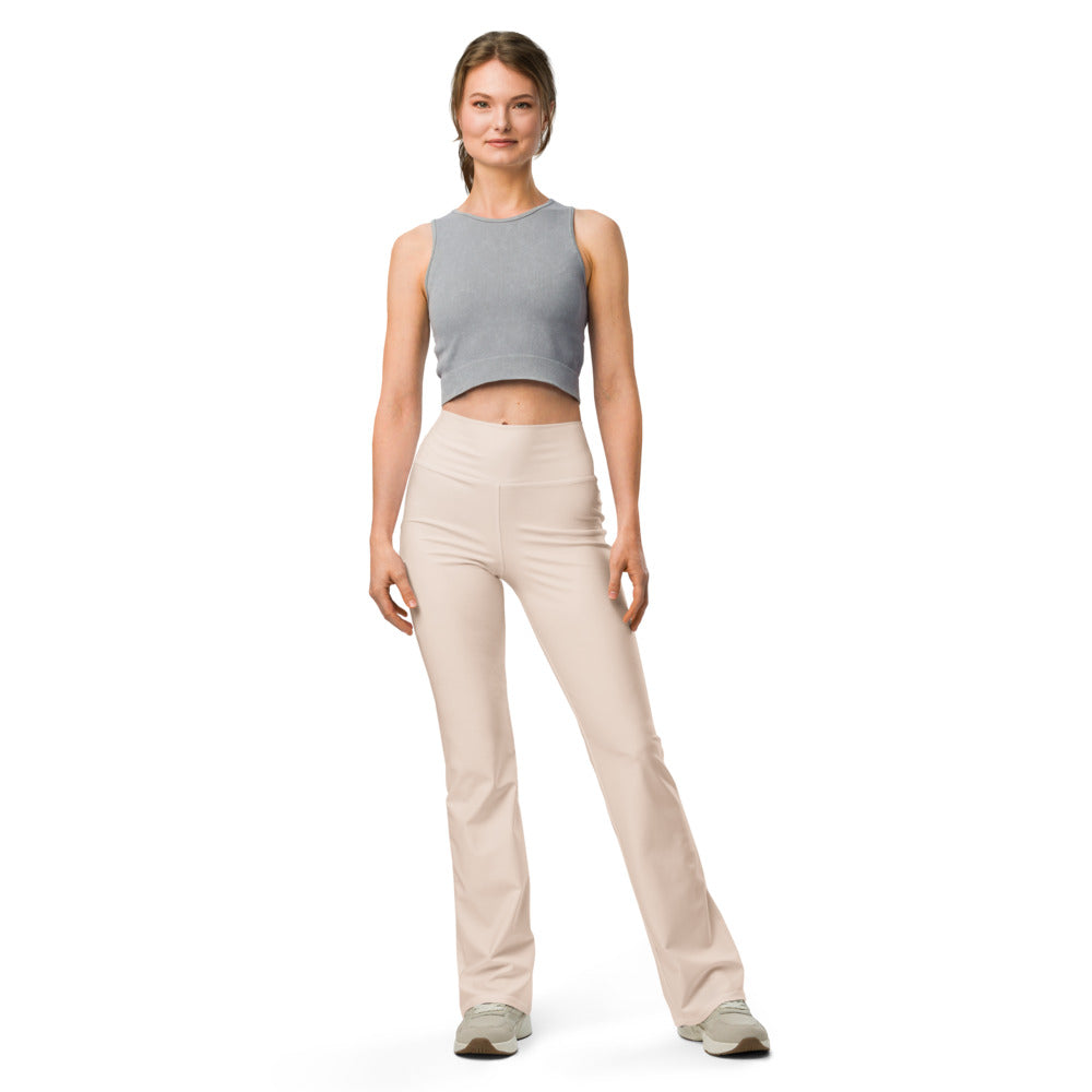 Solid leggings front view | GearBunch
