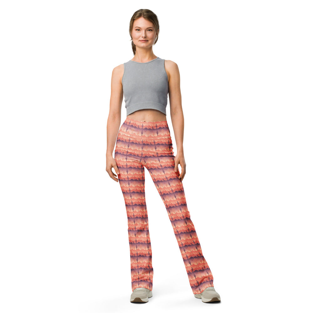 Solid leggings front view | GearBunch