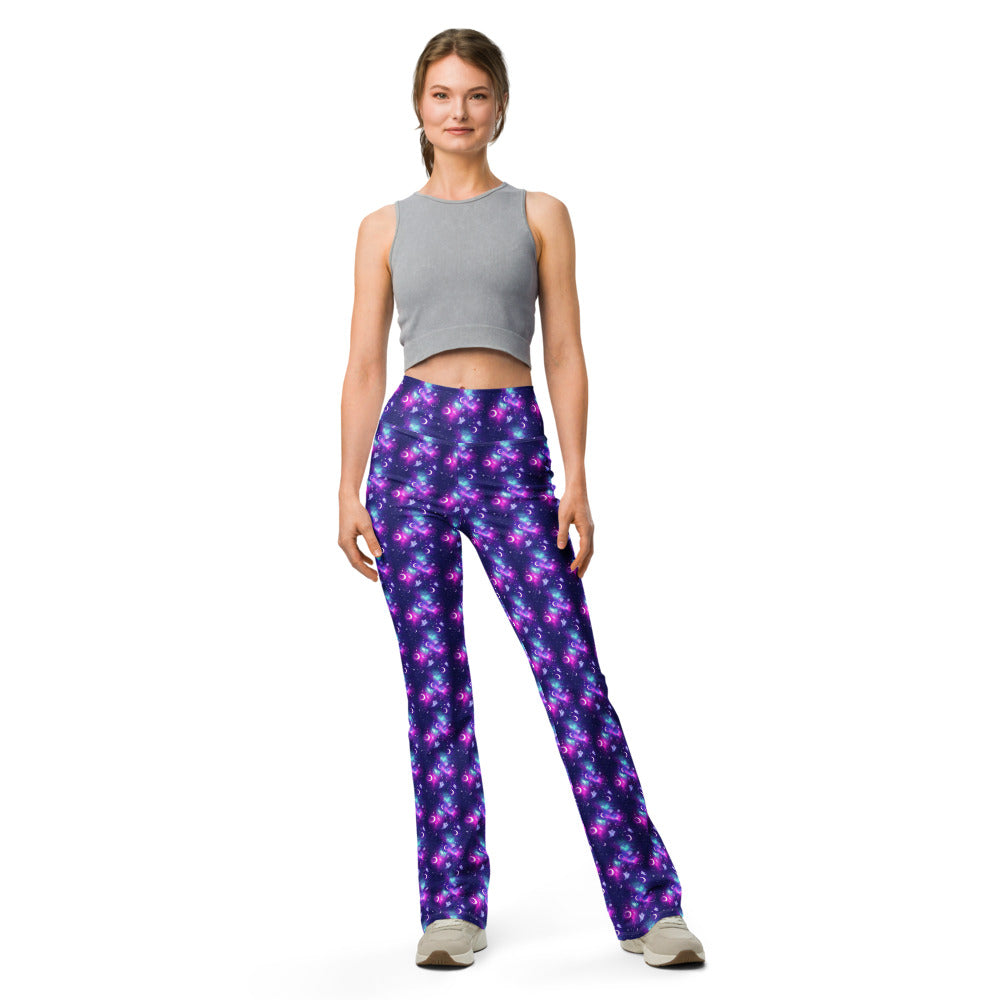 Solid leggings front view | GearBunch