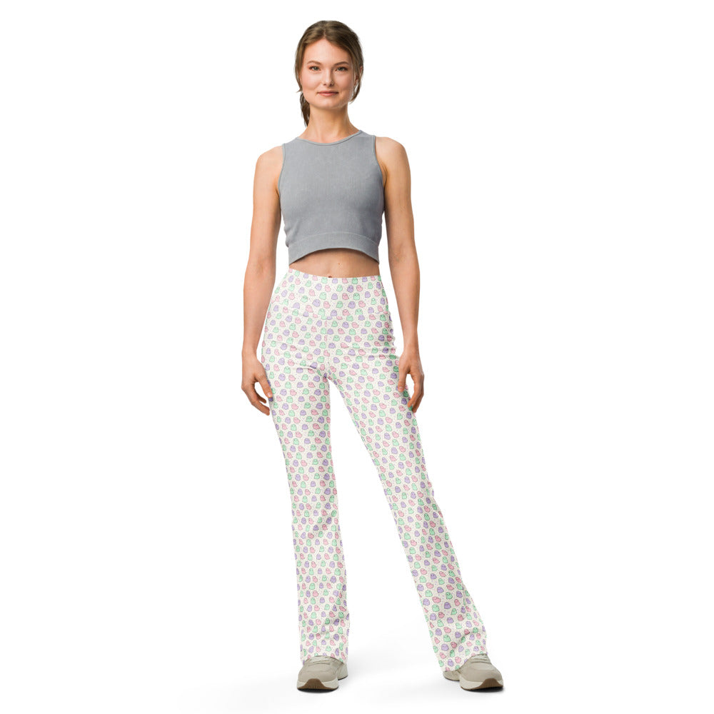 Solid leggings front view | GearBunch