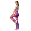 Rainbow Slime Flare Leggings Left View