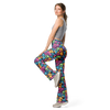 Vintage Teddy Flare Leggings Left View