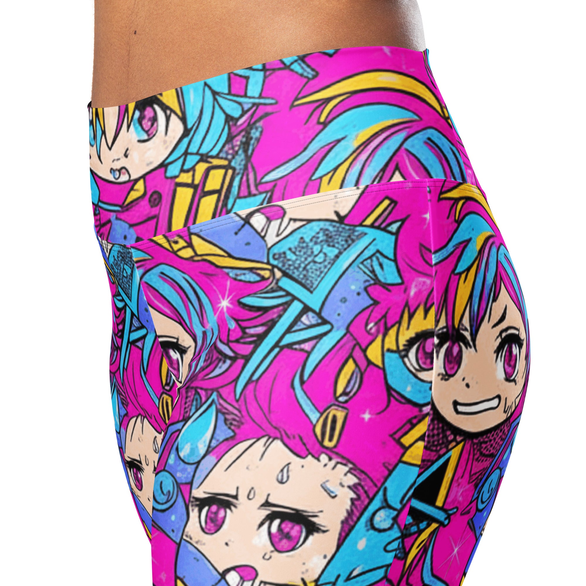 Anime Magical Girl Flare Leggings | GearBunch