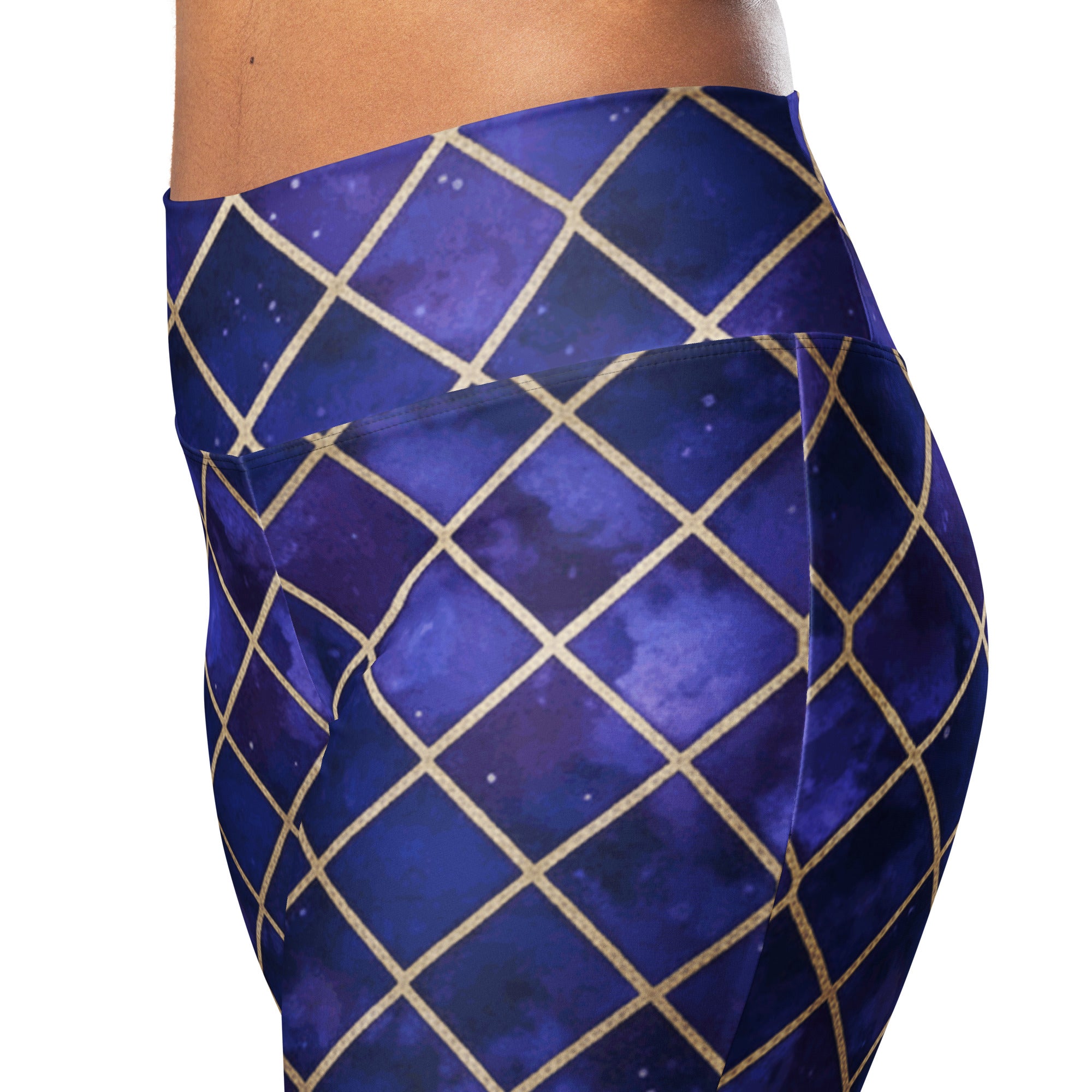 Midnight Galaxy Flare Leggings | GearBunch