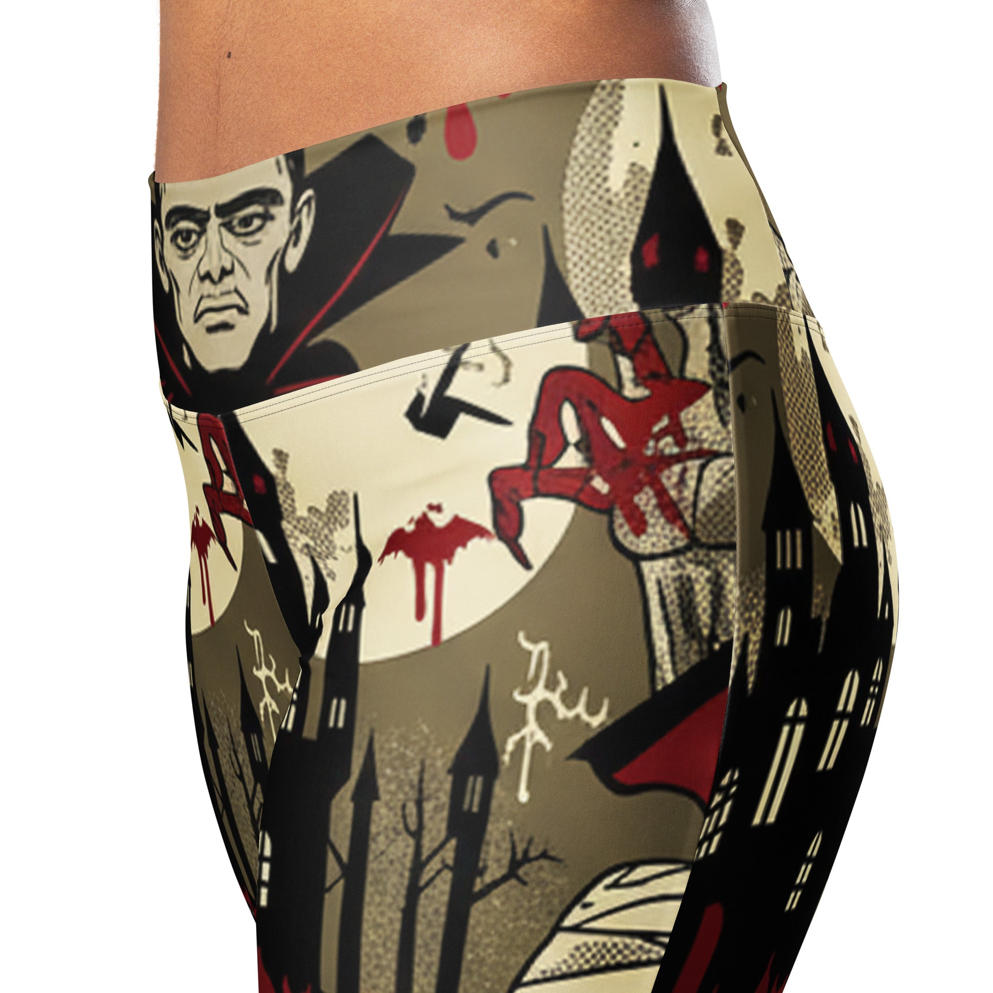 Universal Monsters Retro Flare Leggings | GearBunch