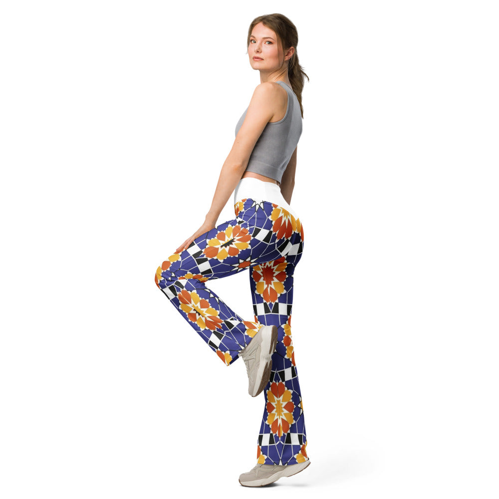 Flare leggings left view | GearBunch