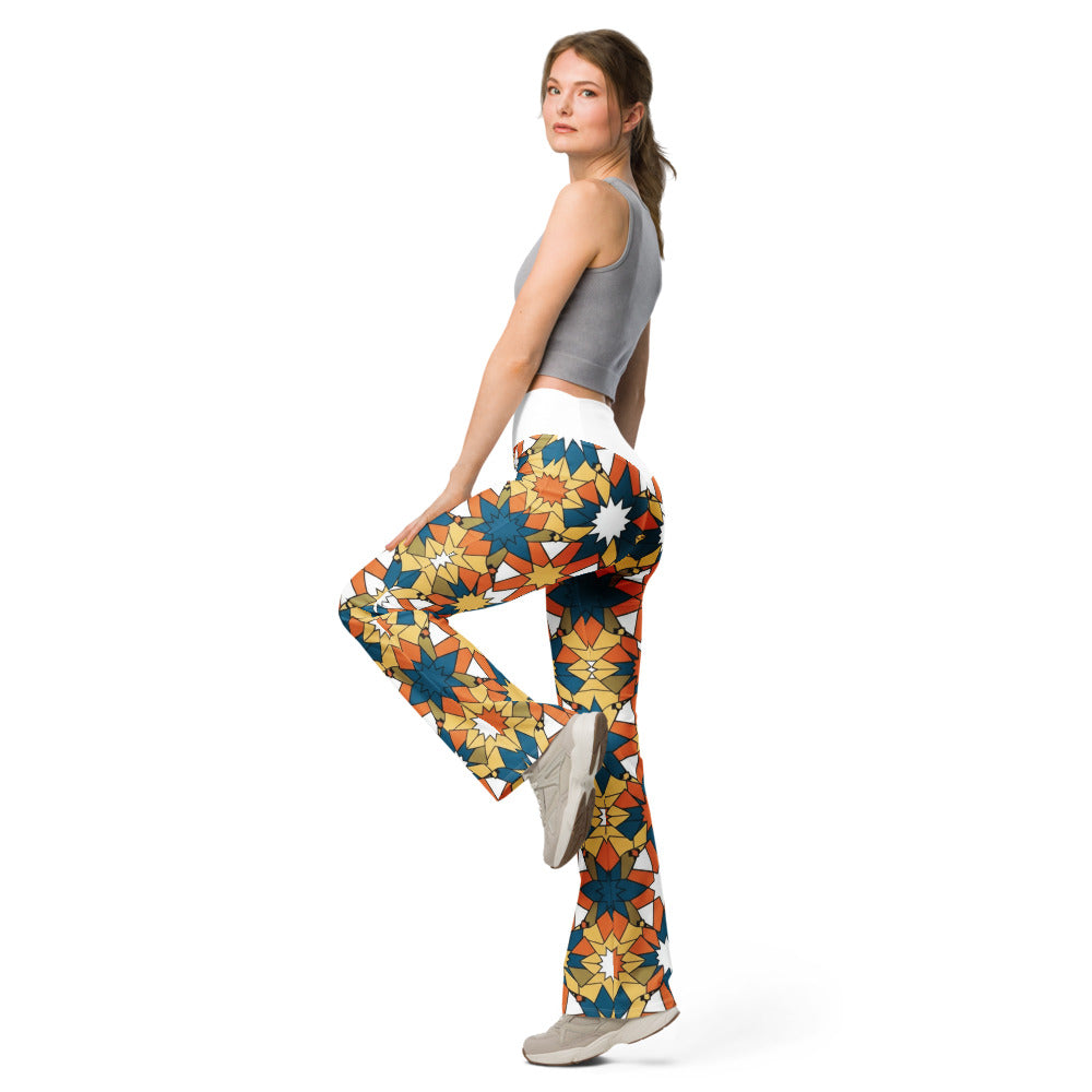 Flare leggings left view | GearBunch