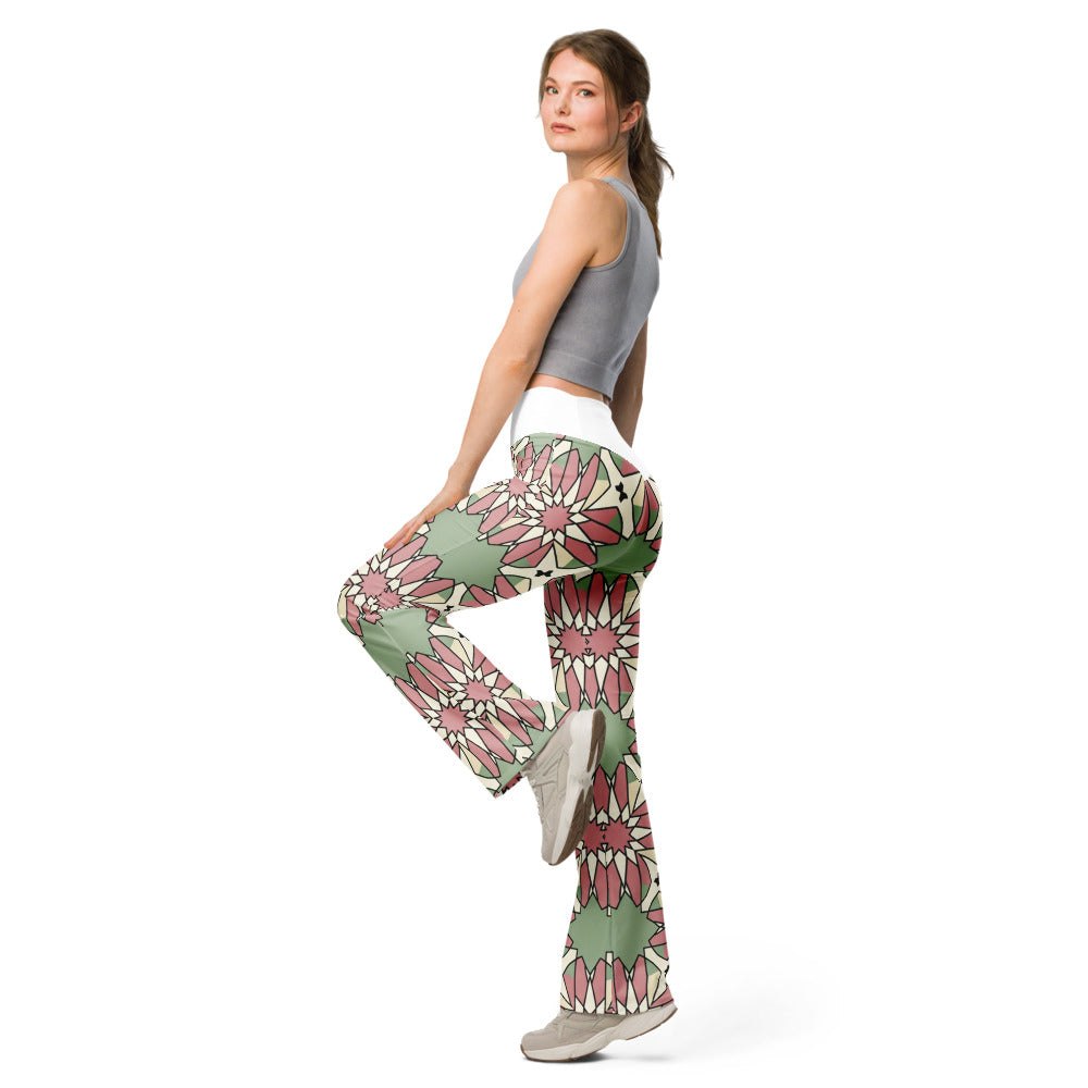 Flare leggings left view | GearBunch