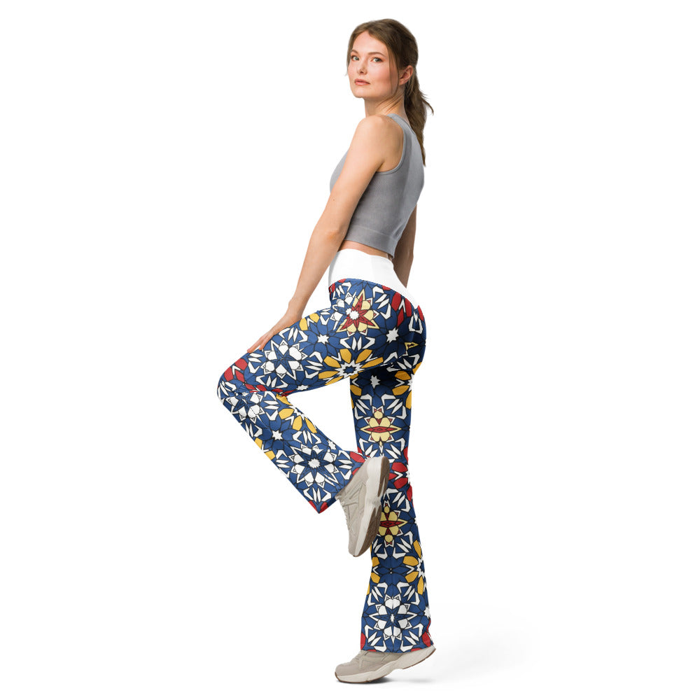 Flare leggings left view | GearBunch