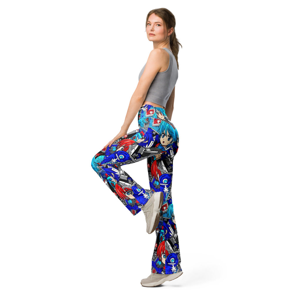 Flare leggings left view | GearBunch