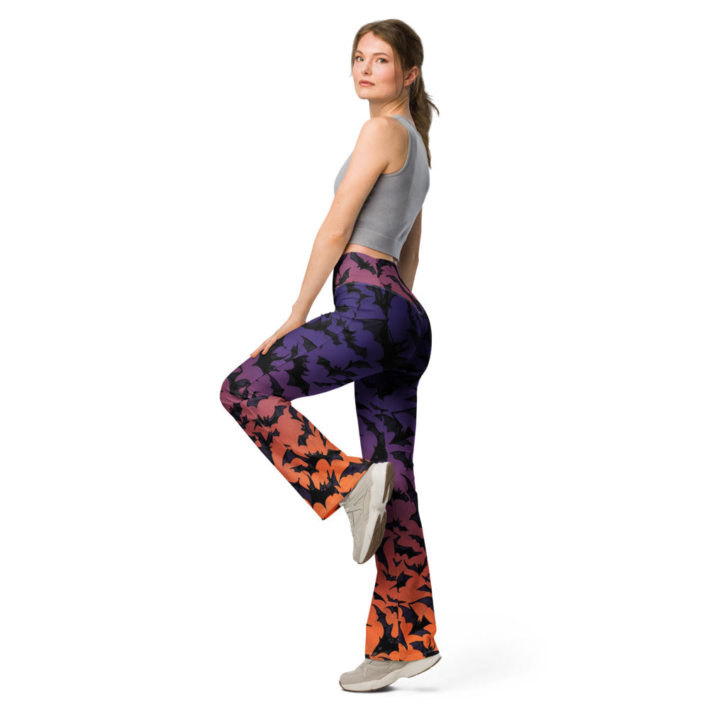 Flare leggings left view | GearBunch