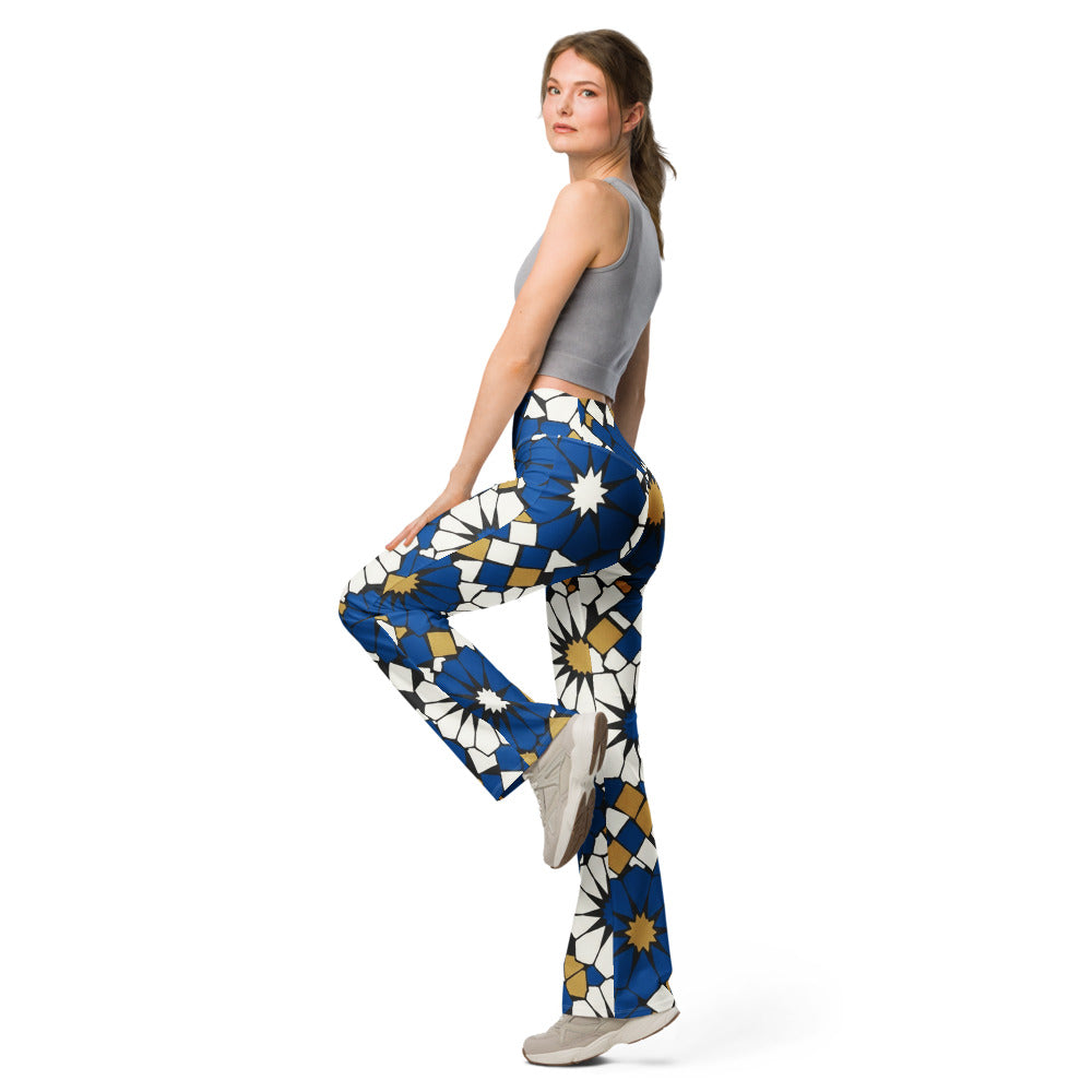 Flare leggings left view | GearBunch