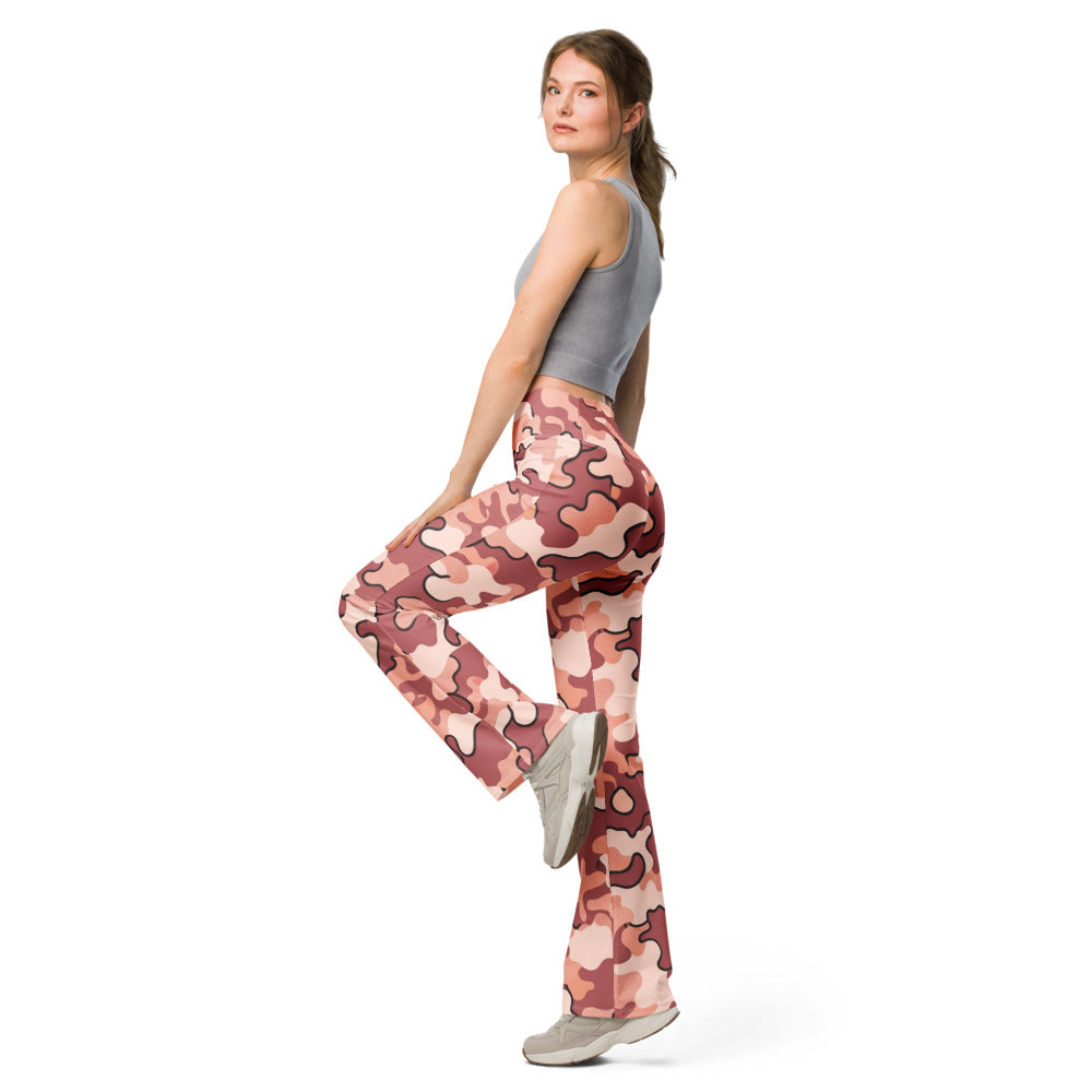 Flare leggings left view | GearBunch