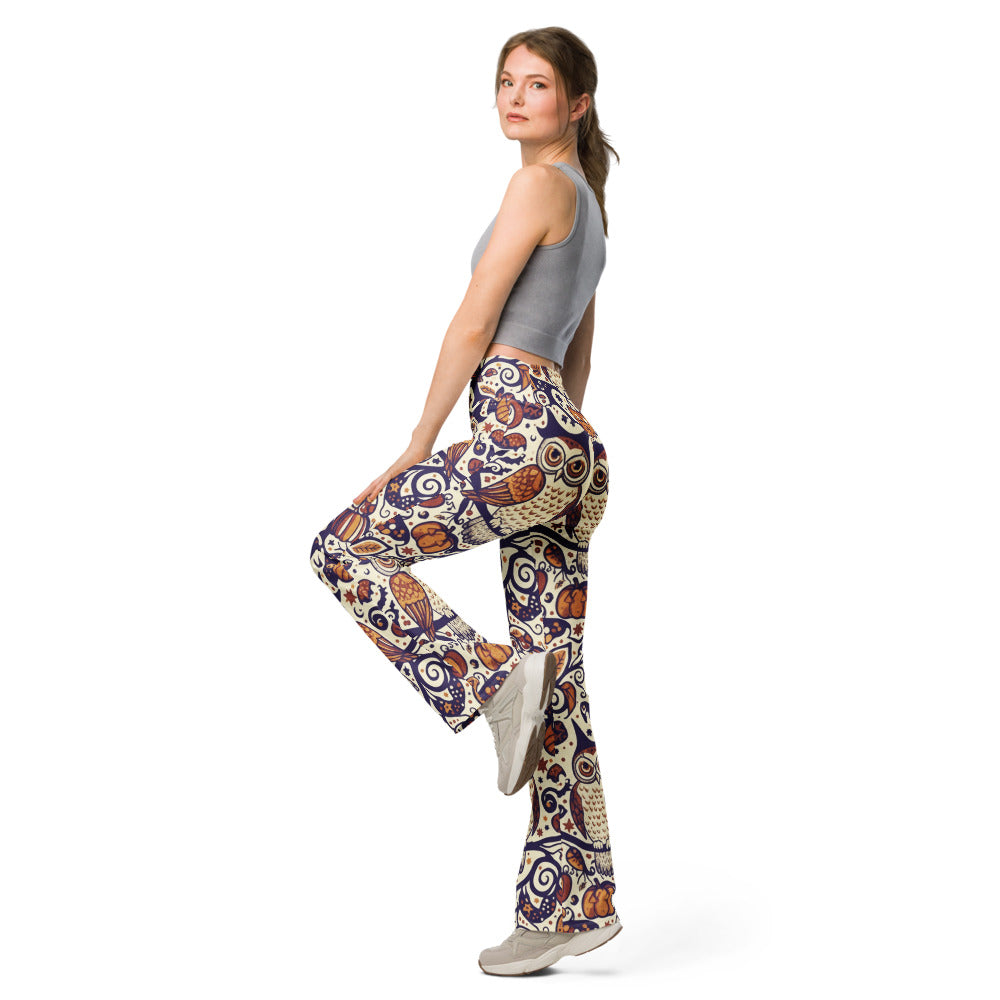 Flare leggings left view | GearBunch