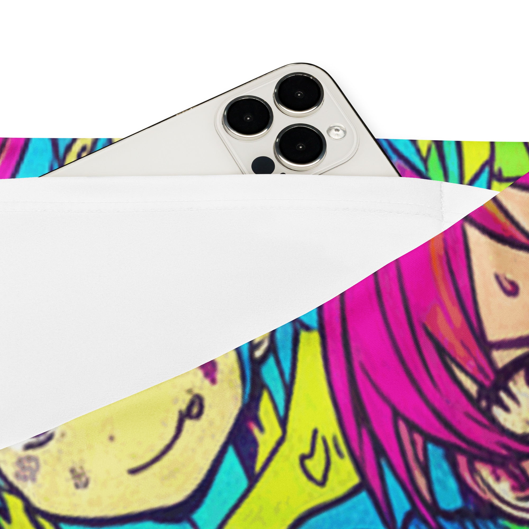Neon Tokyo Anime Collage Flare Leggings | GearBunch