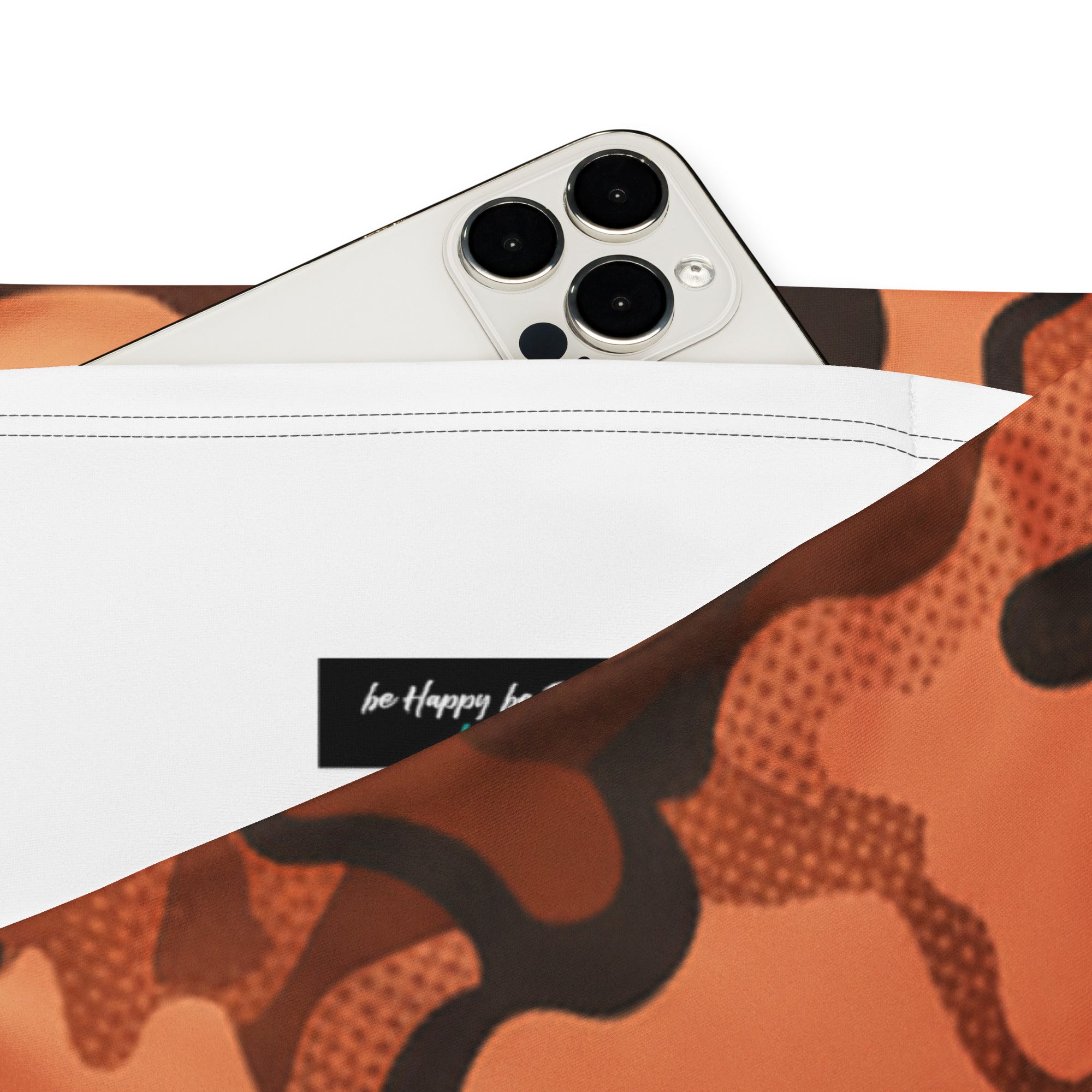 Burnt Orange Camo Flare Leggings | GearBunch