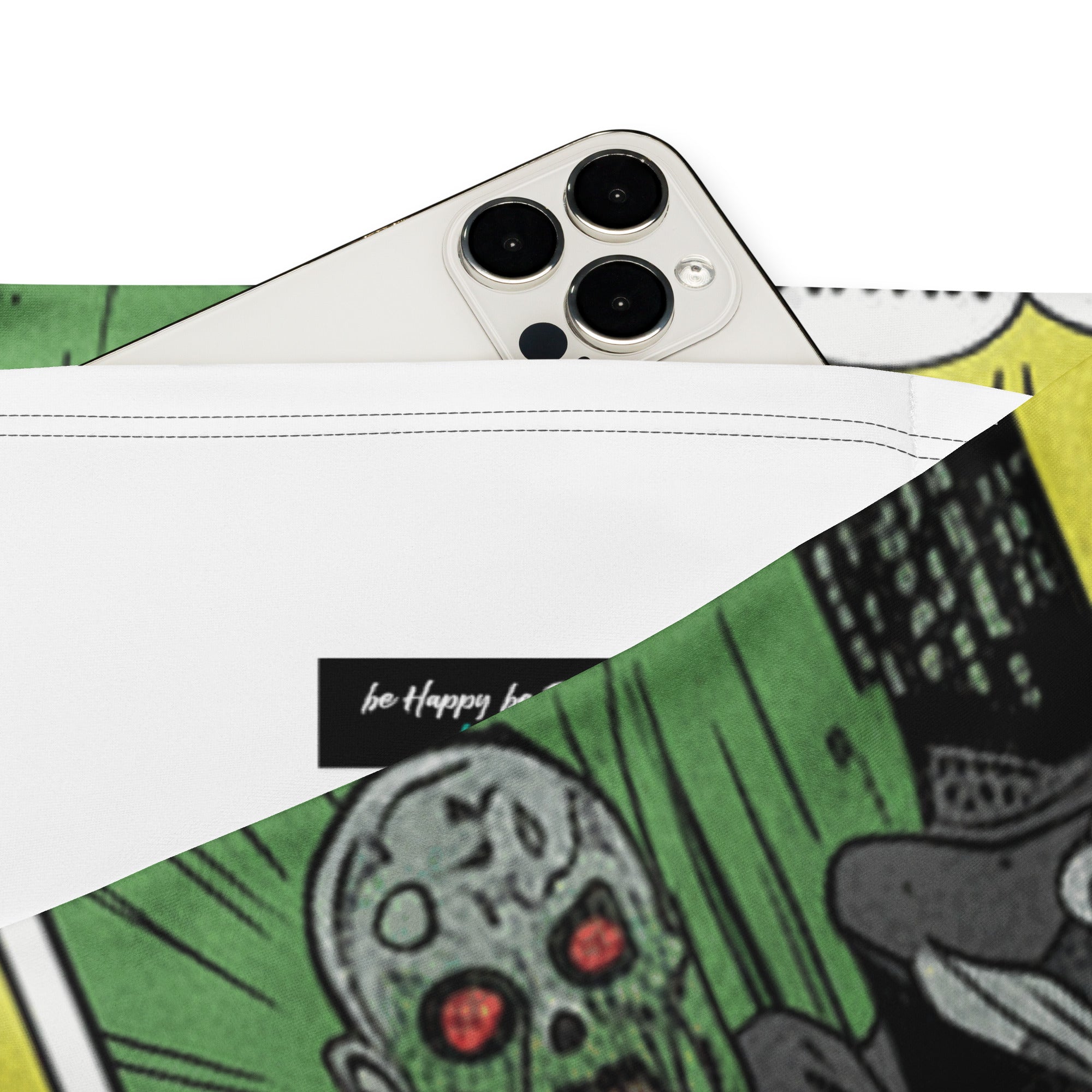 Comic Strip Zombie Apocalypse Flare Leggings | GearBunch