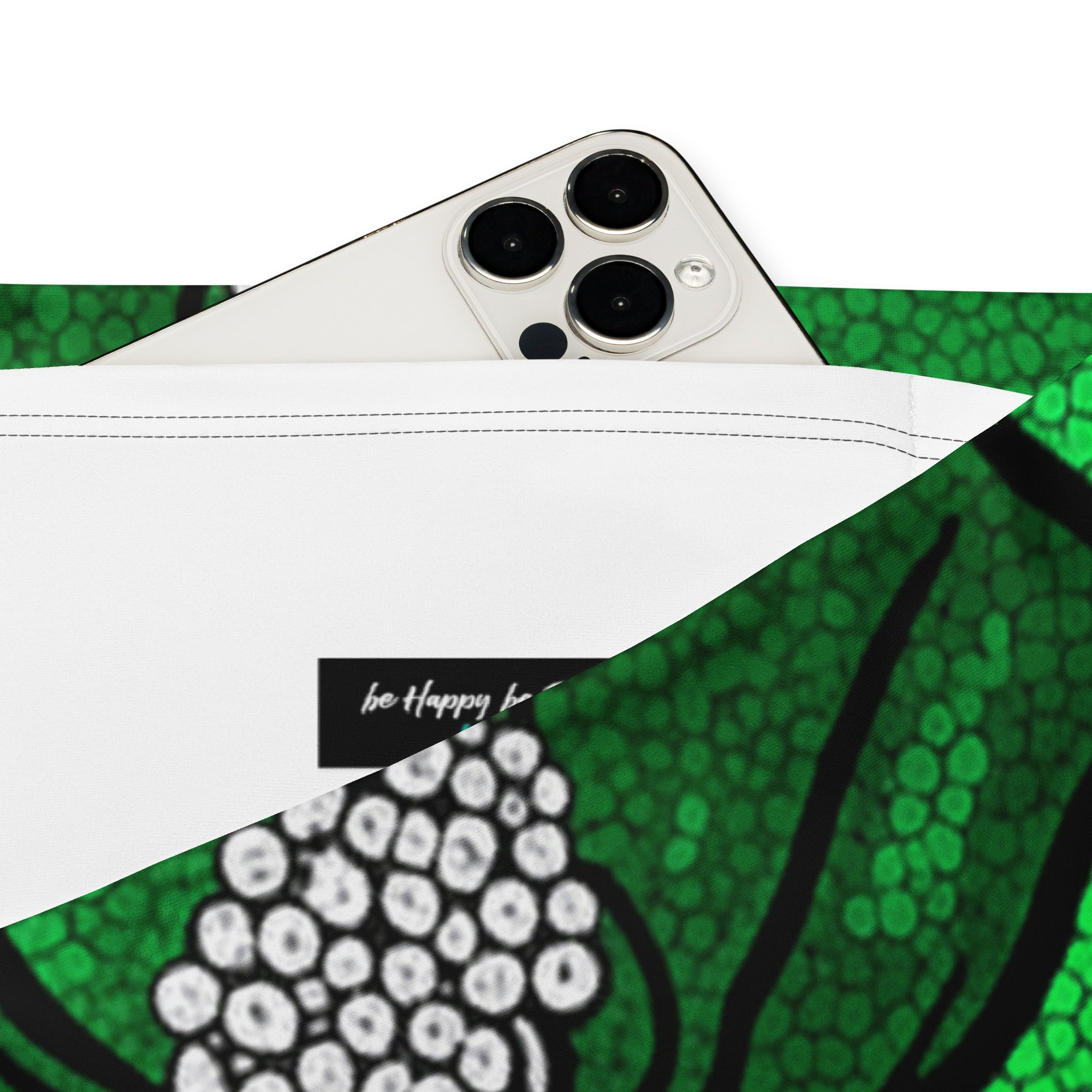 Emerald Paillette Magnolia Flare Leggings | GearBunch