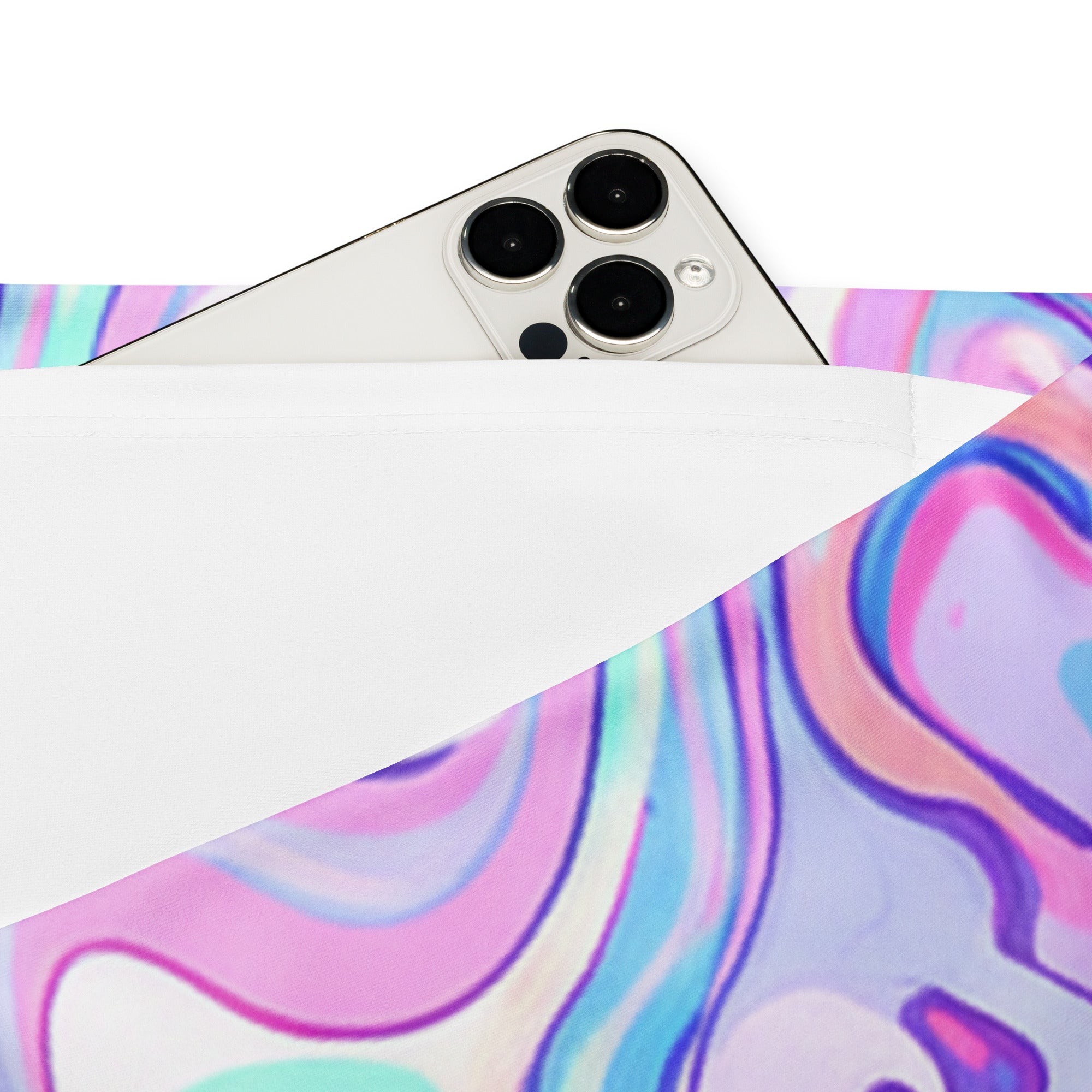 Liquid Marble Cotton Candy Flare Leggings | GearBunch