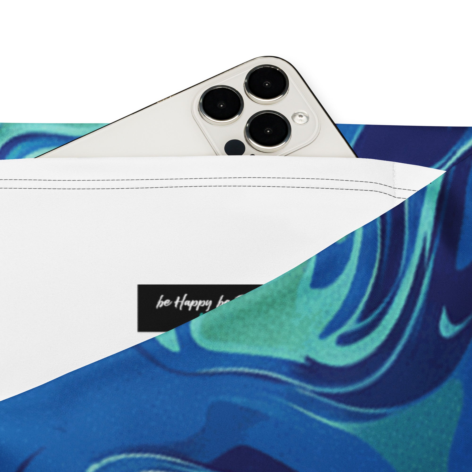 Liquid Marble Ocean Current Flare Leggings | GearBunch