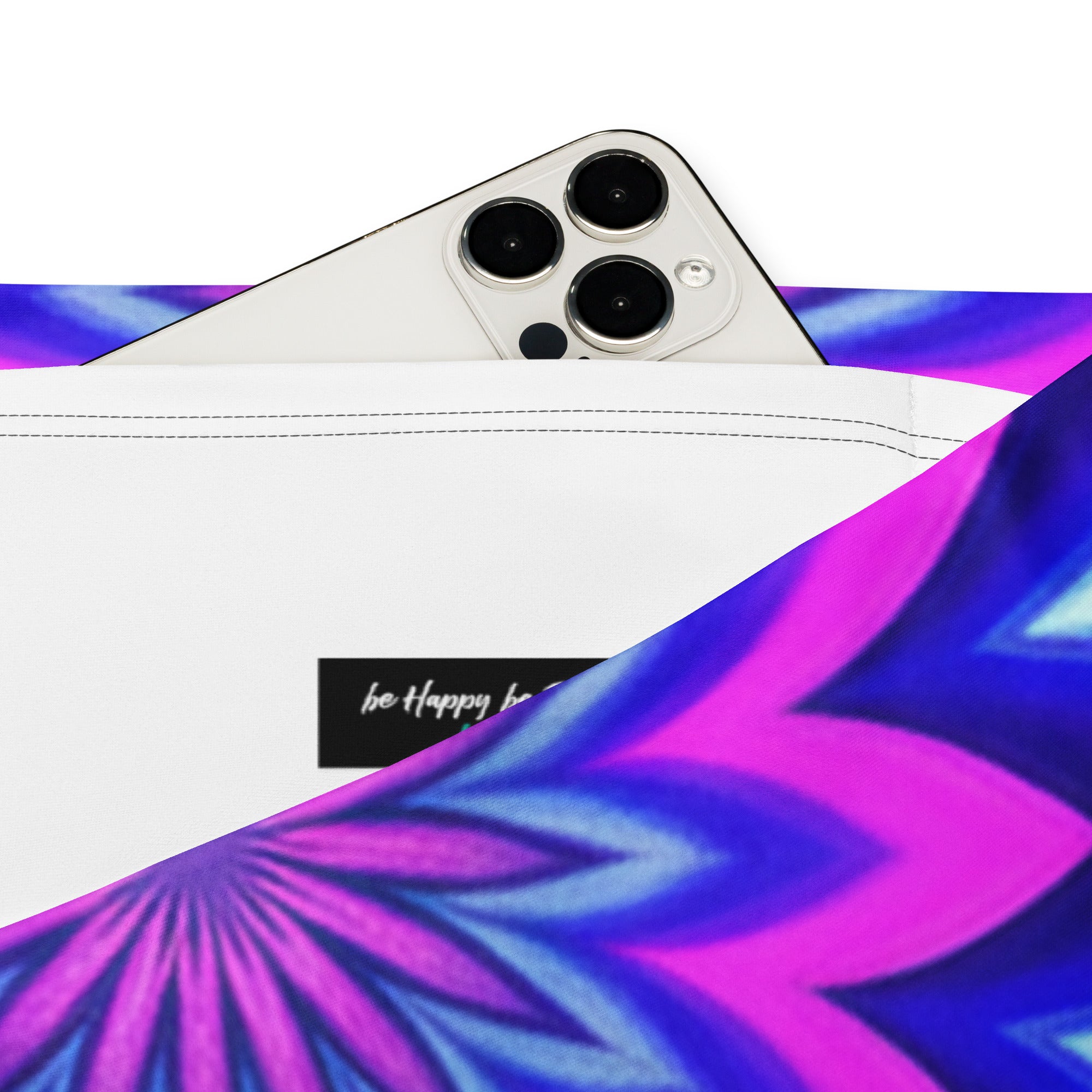Psychedelic Ultraviolet Bloom Flare Leggings | GearBunch