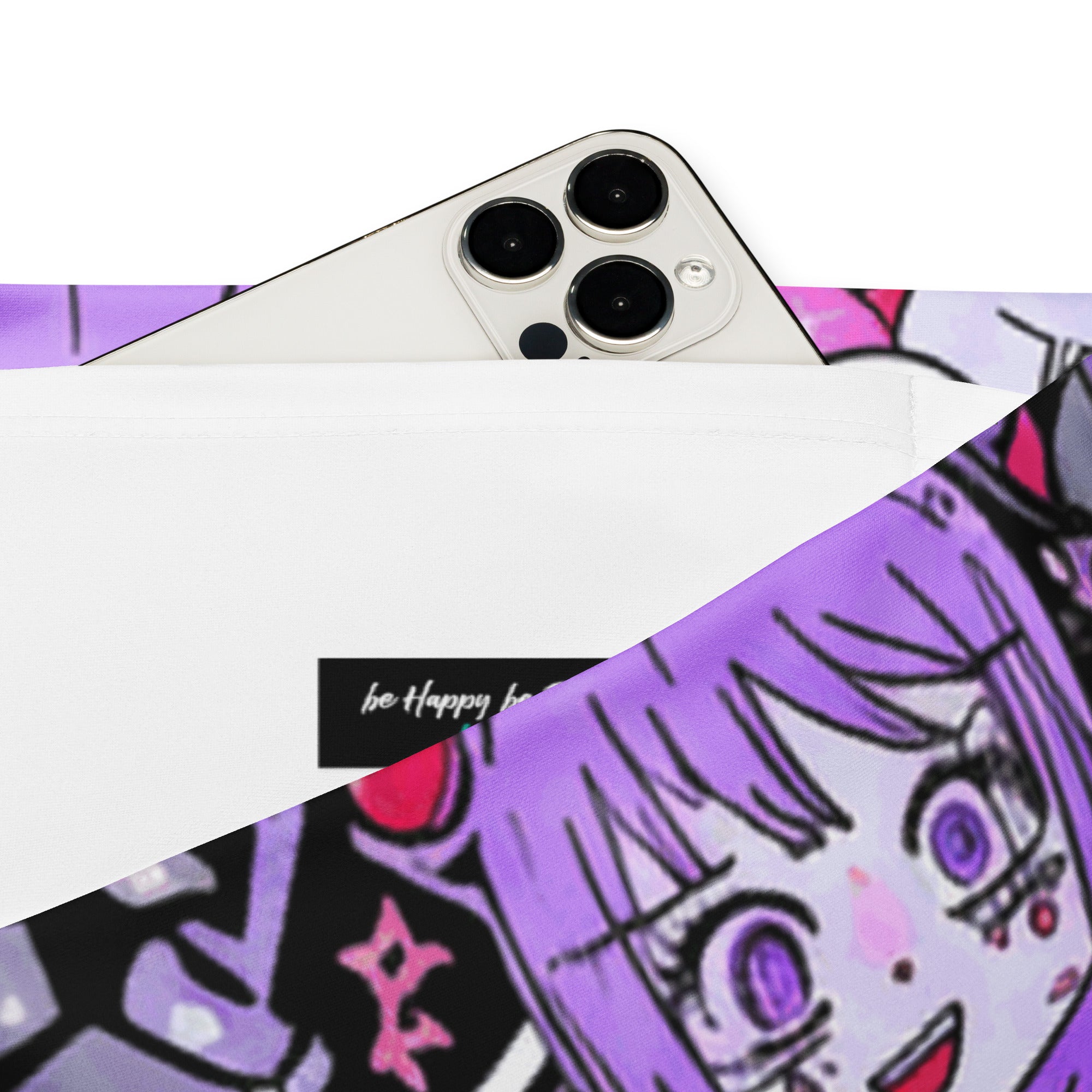 Anime Kawaii Goth Collage Flare Leggings | GearBunch