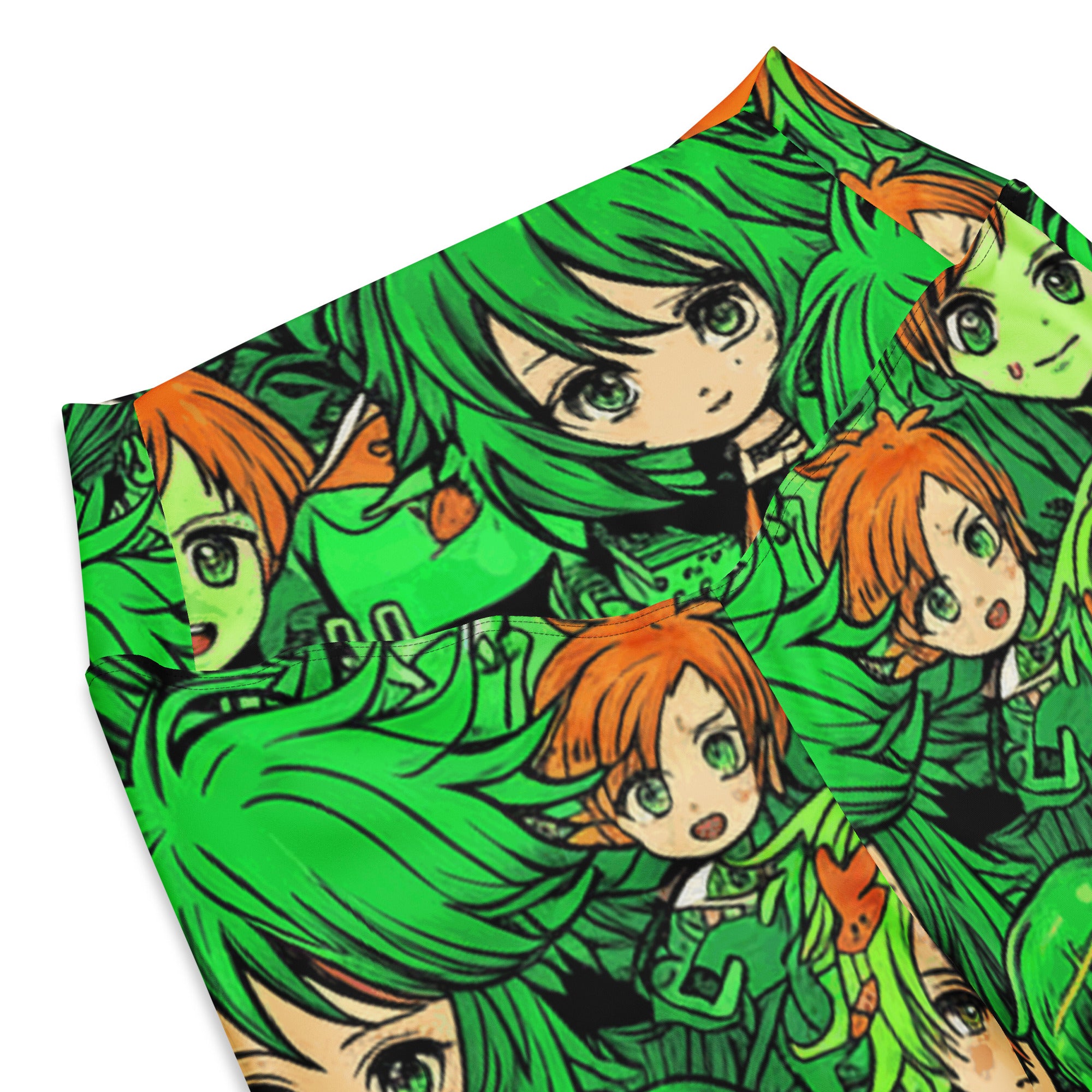 Anime Forest Spirit Flare Leggings | GearBunch