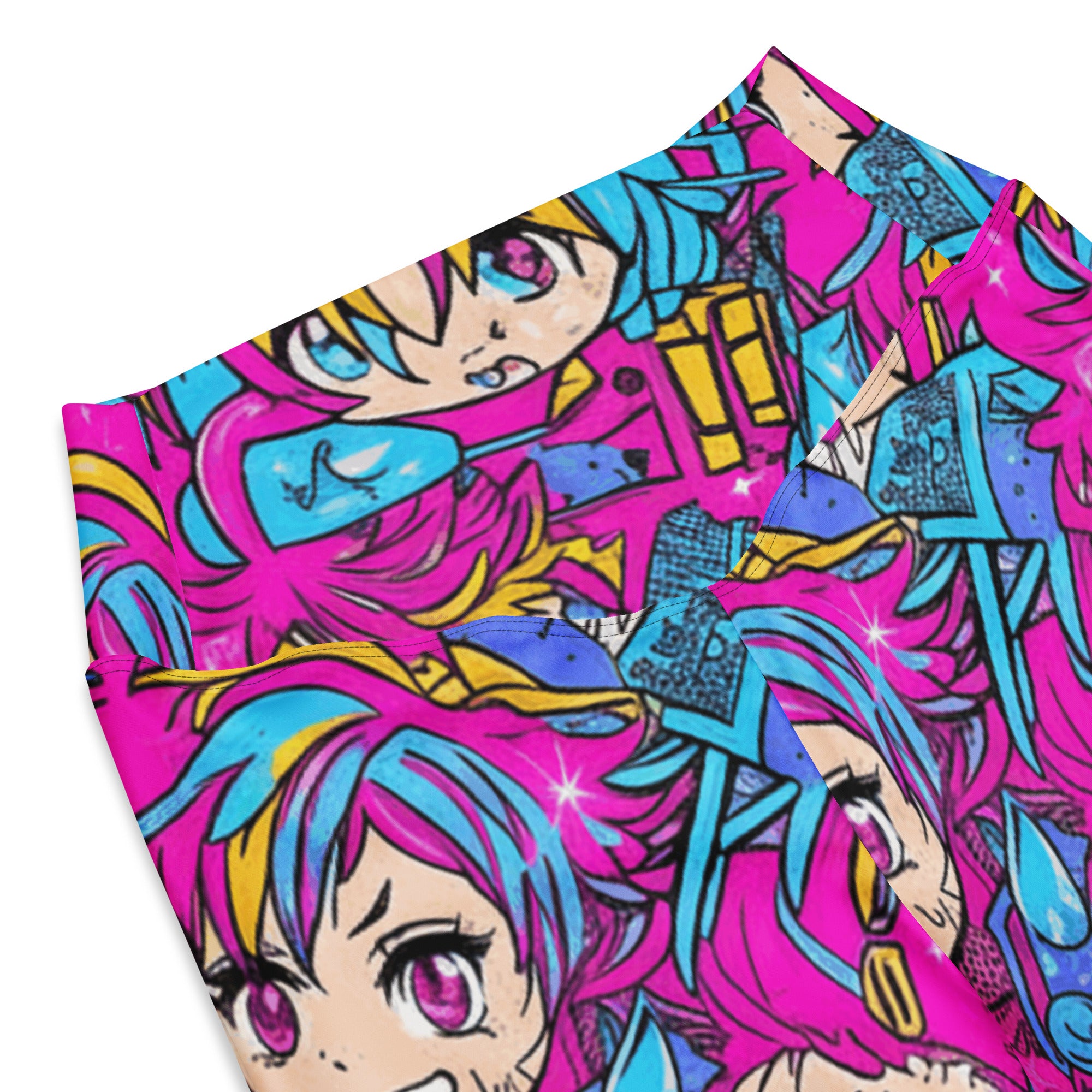 Anime Magical Girl Flare Leggings | GearBunch