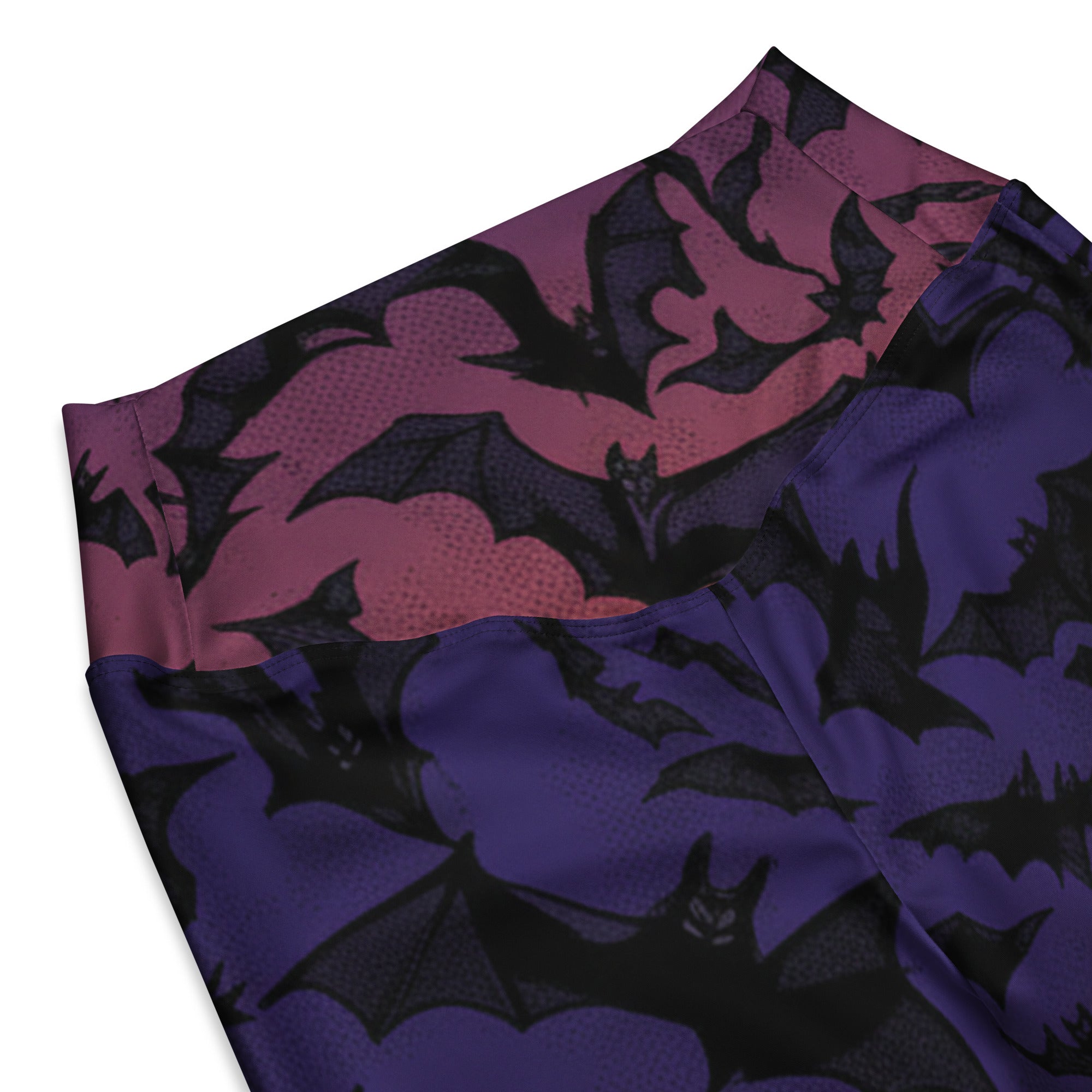 Bat Swarm Twilight Flare Leggings | GearBunch