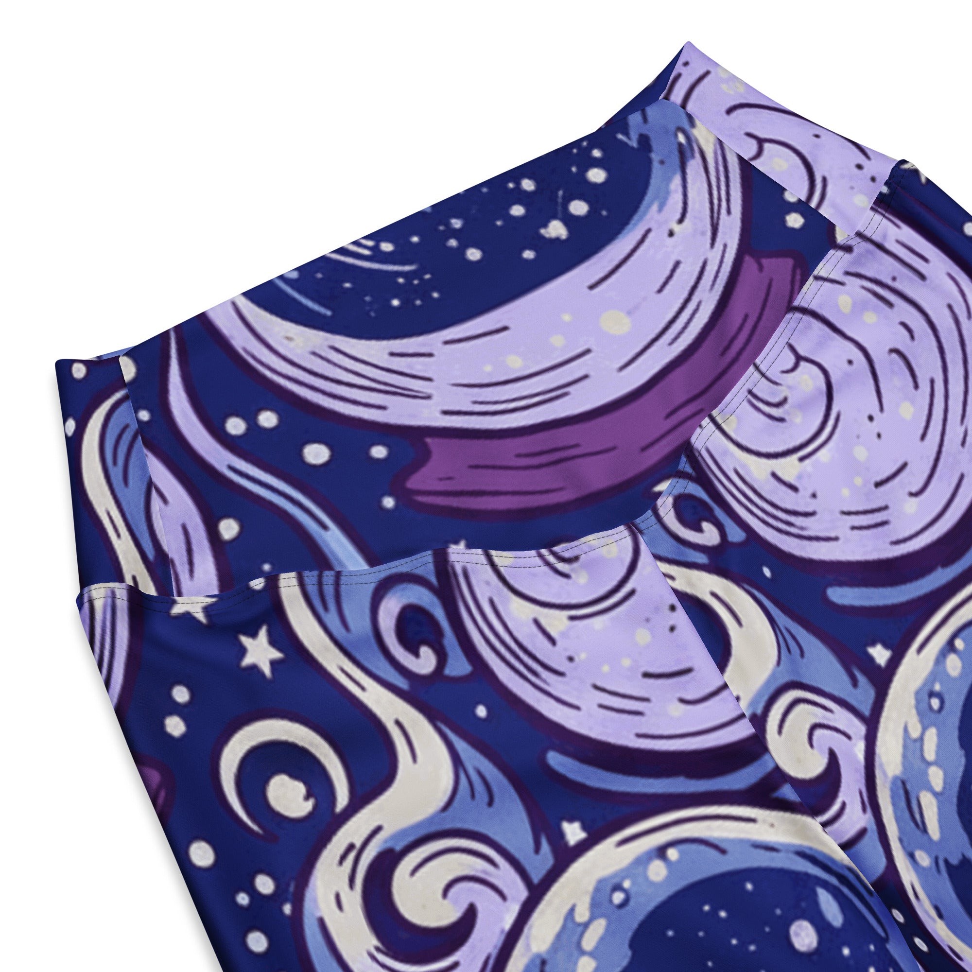 Crystal Ball Smoke Magic Flare Leggings | GearBunch