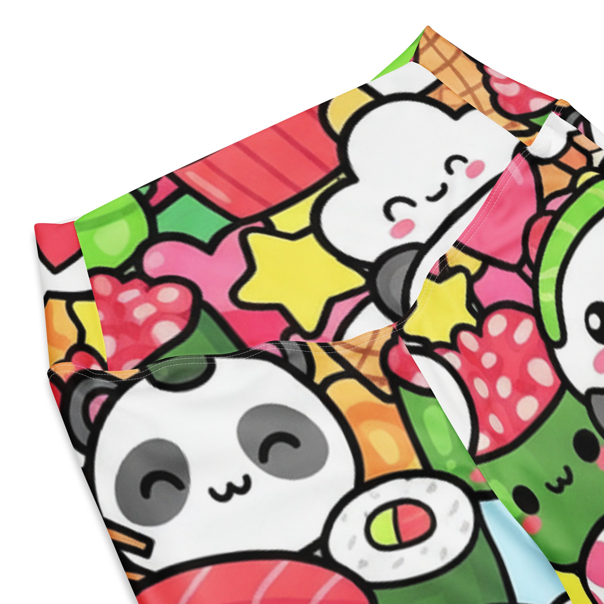 Kawaii Sushi Party Flare Leggings | GearBunch