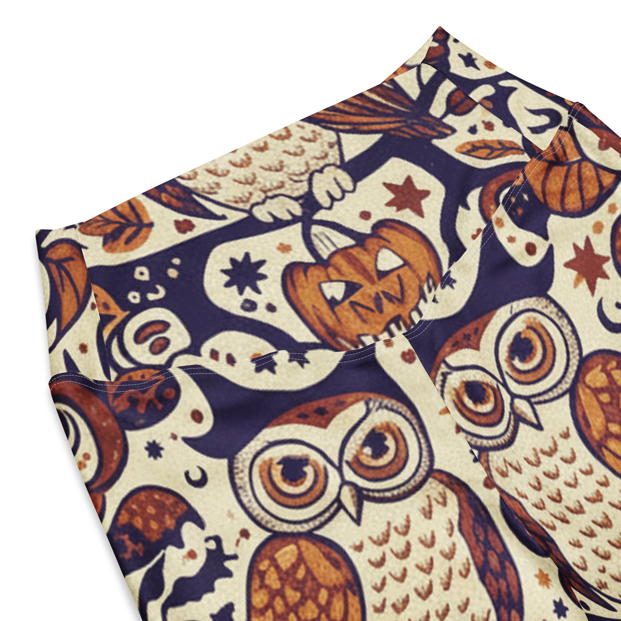 All Hallows Eve Owl Flare Leggings | GearBunch