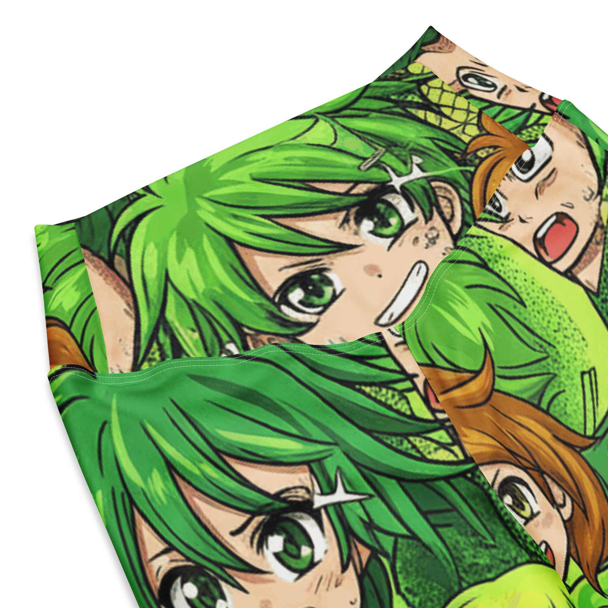 Anime Forest Spirit Flare Leggings | GearBunch
