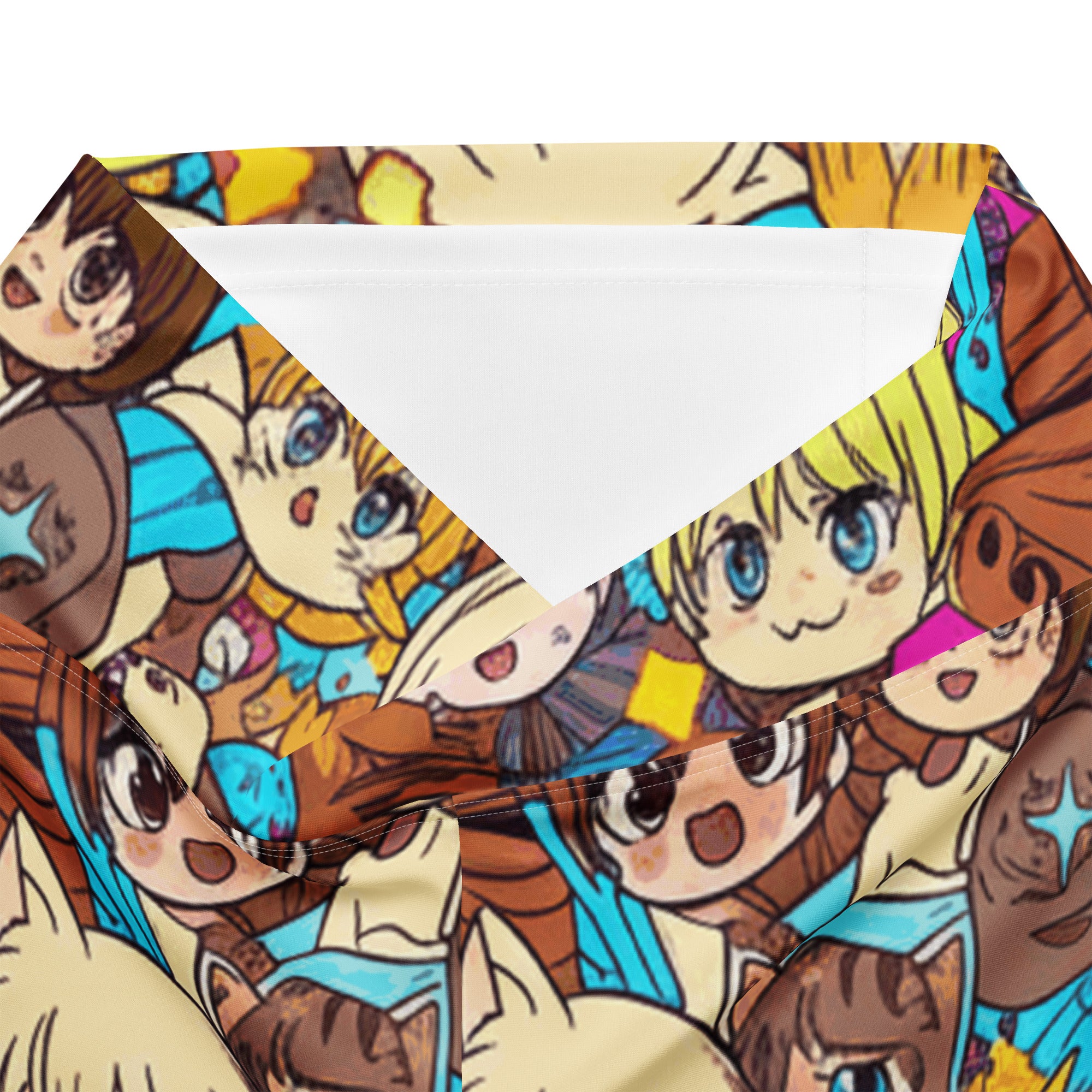 Anime Cat Cafe Flare Leggings | GearBunch