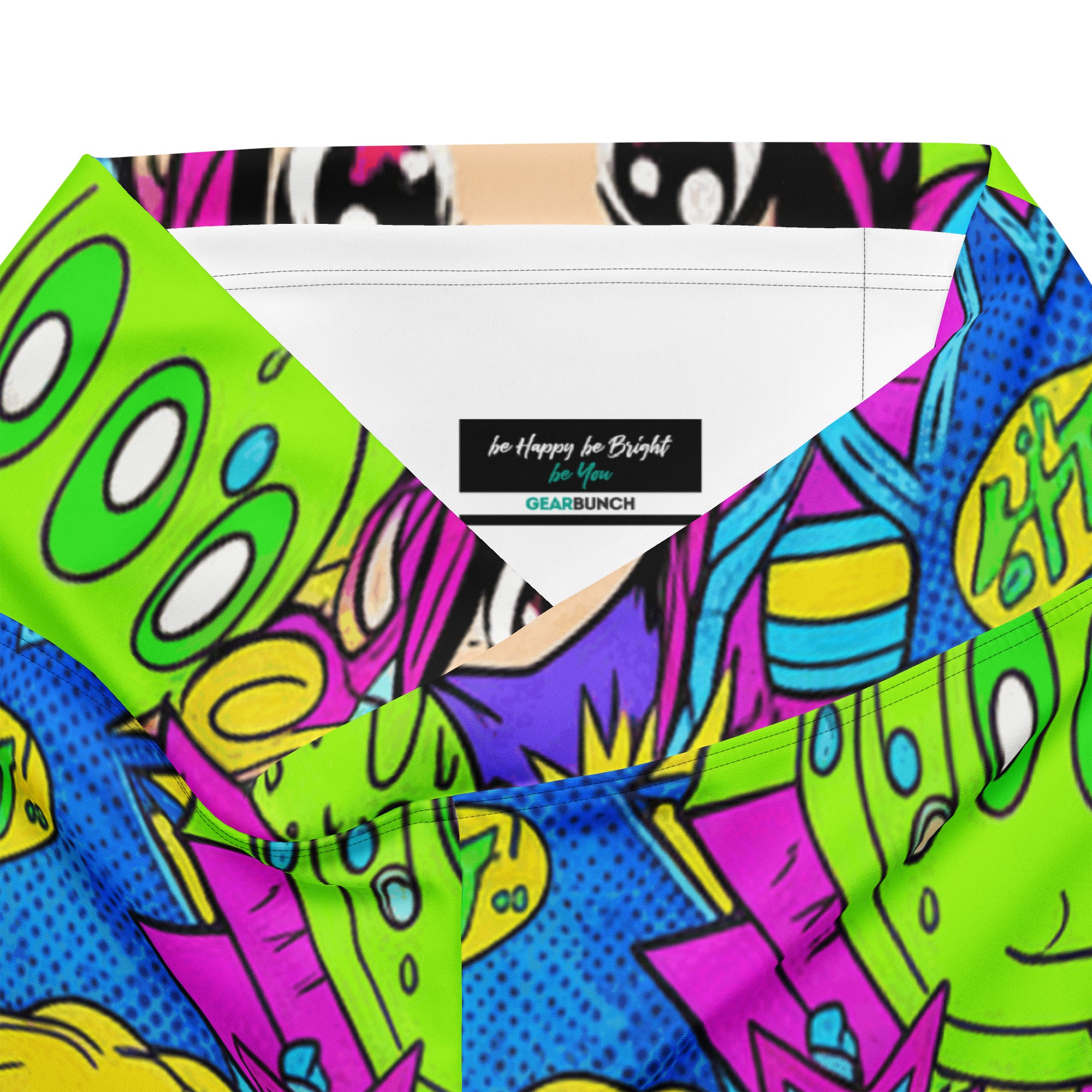 Anime Collage Chibi Party Flare Leggings | GearBunch