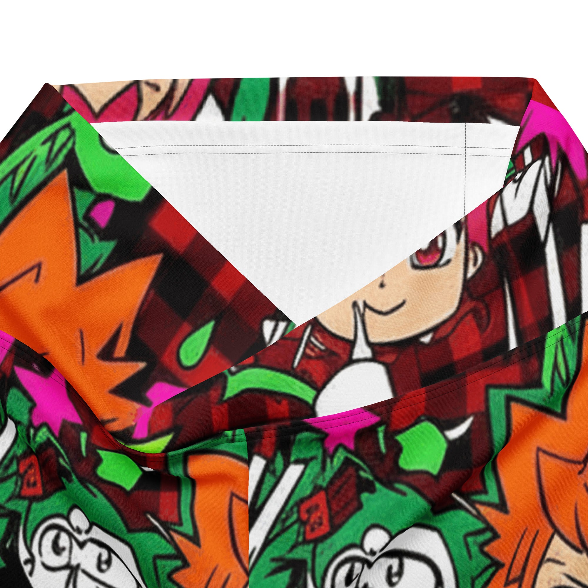 Anime Collage Flare Leggings | GearBunch