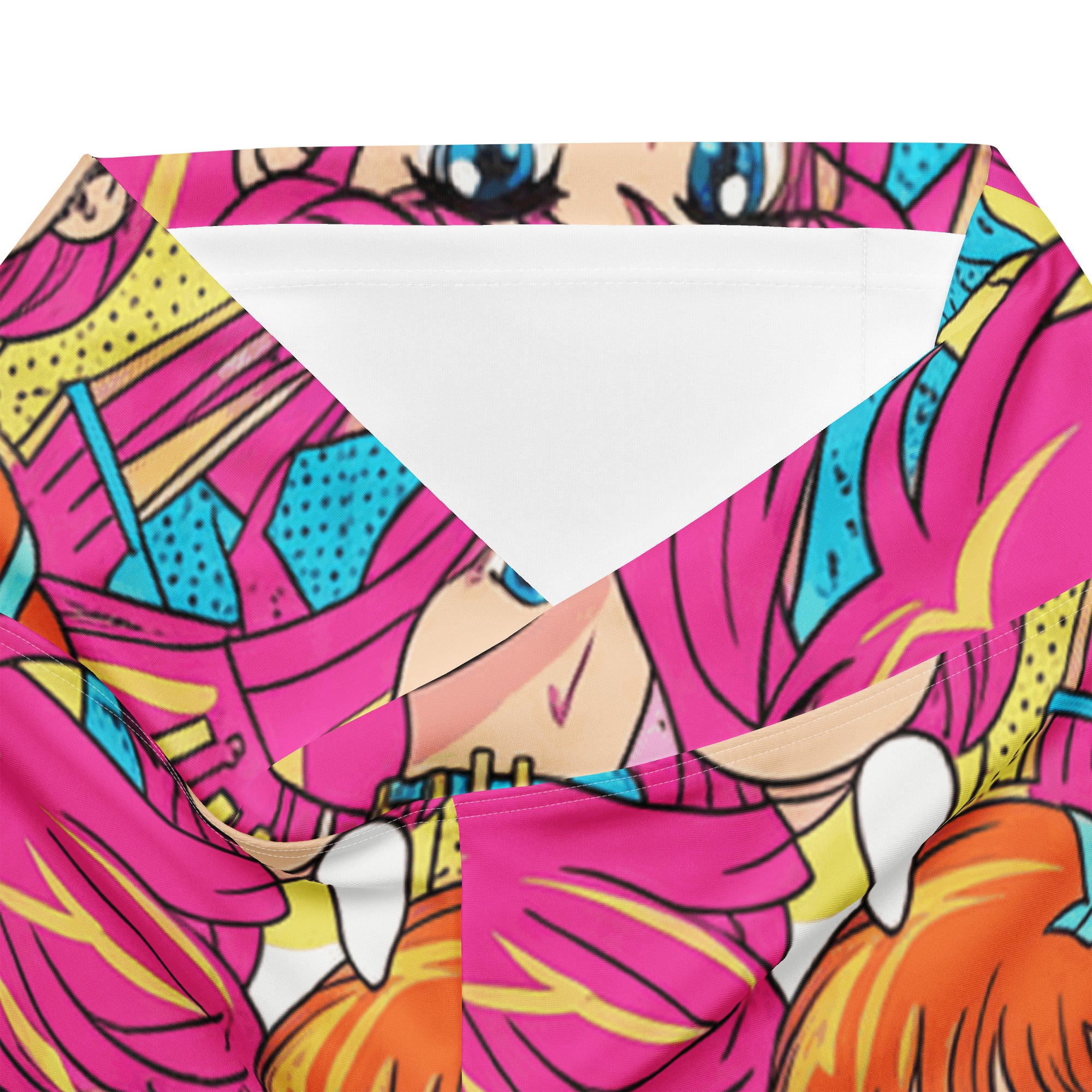 Anime Collage Retro Shojo Flare Leggings | GearBunch