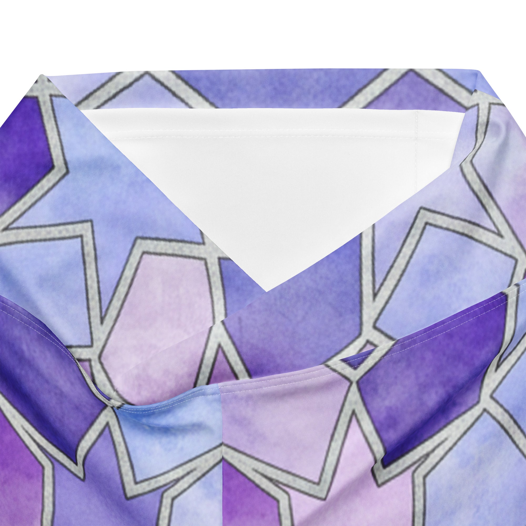 Arabic Lavender Fields Flare Leggings | GearBunch