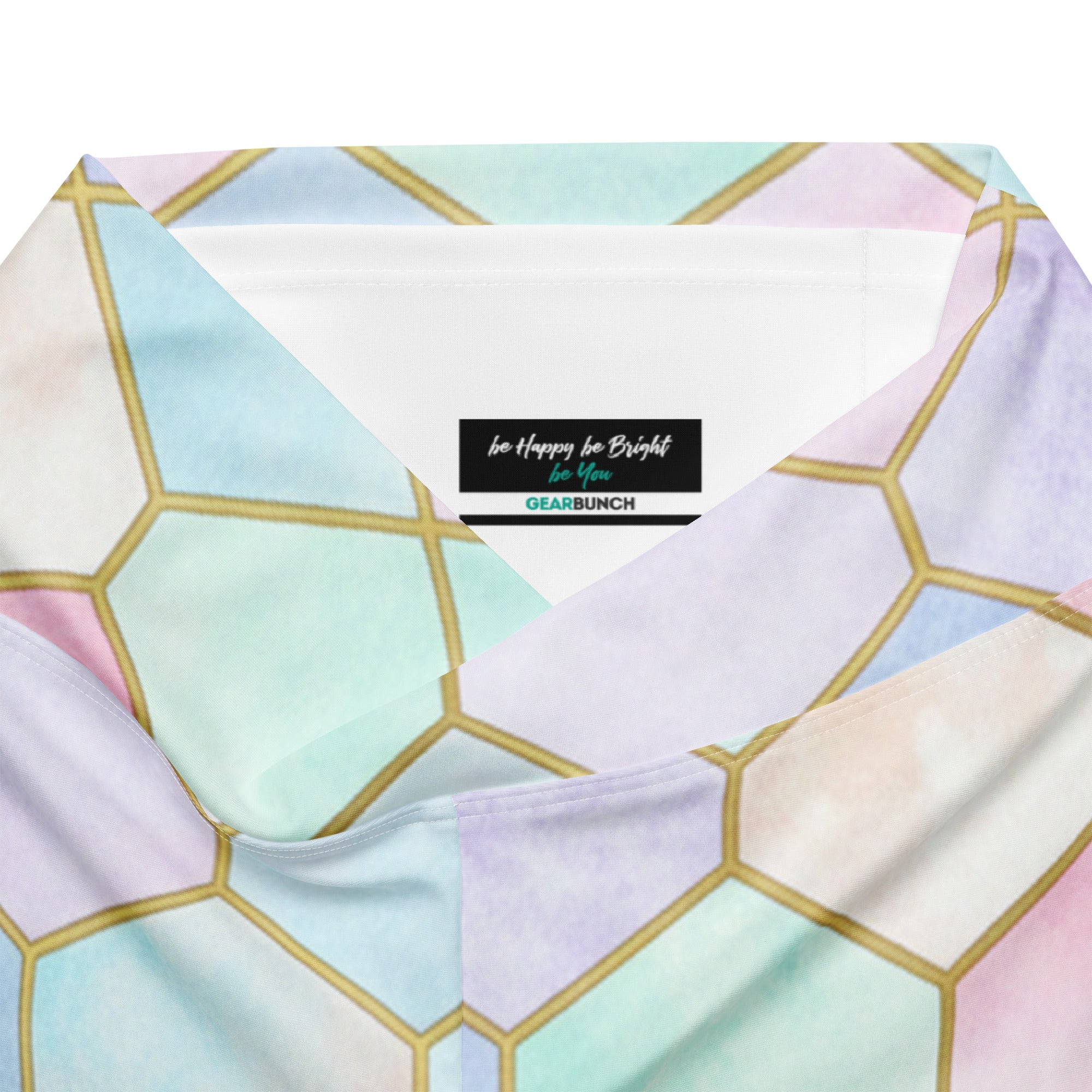 Arabic Watercolour Pastel Rainbow Flare Leggings | GearBunch