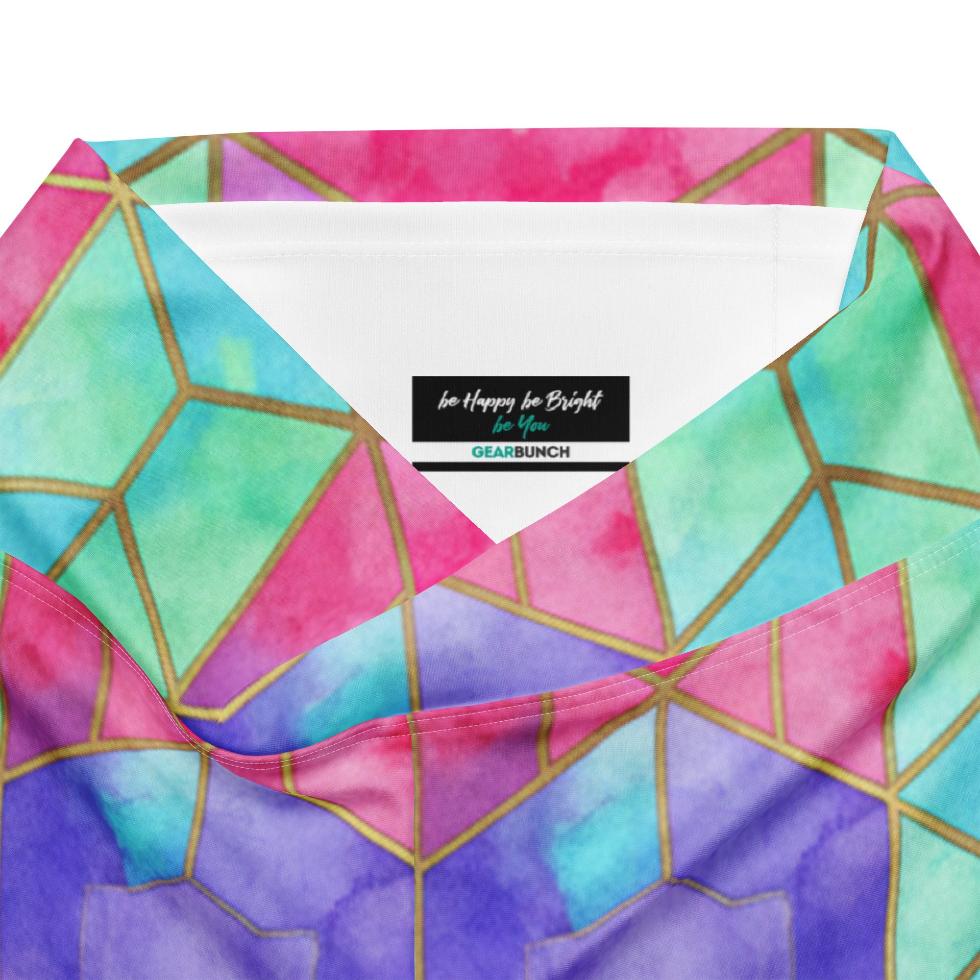 Arabic Watercolour Violet Dream Flare Leggings | GearBunch