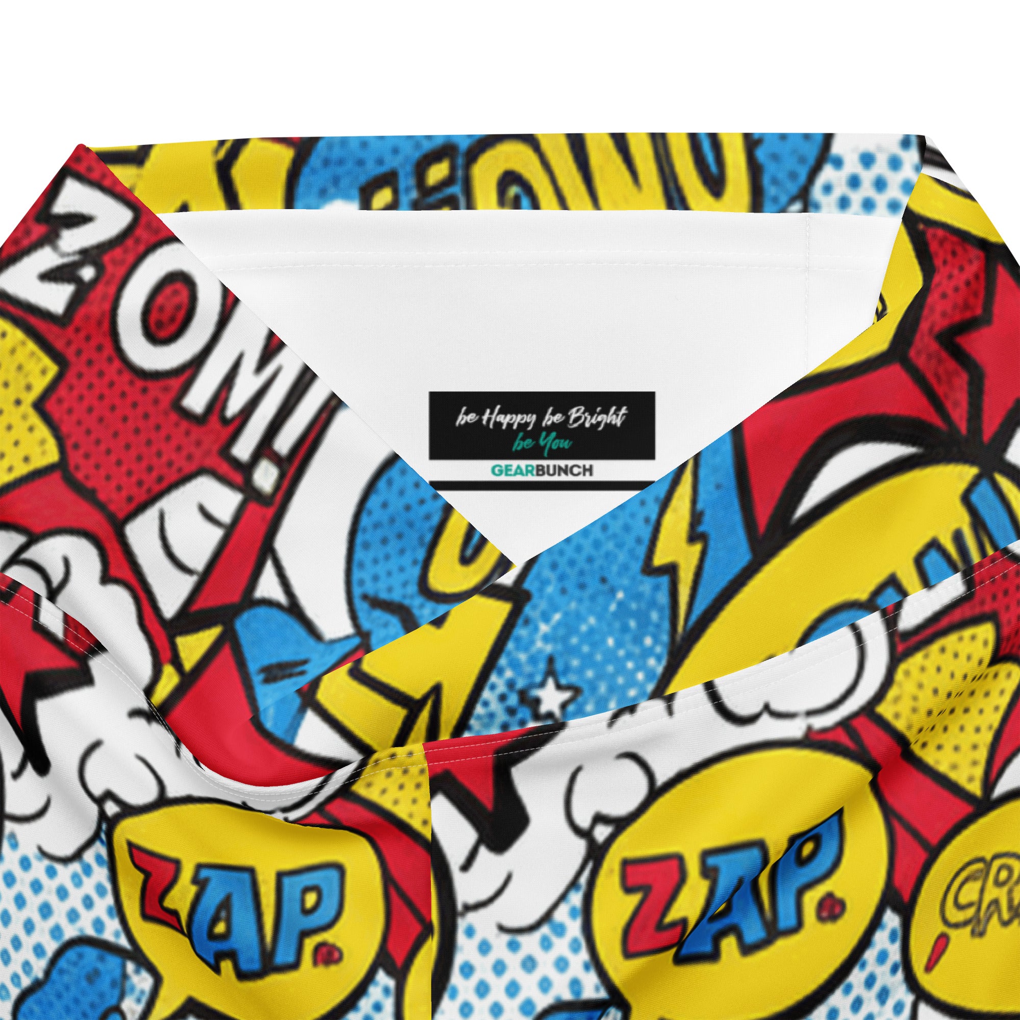 Comic Pop Retro Red Flare Leggings | GearBunch