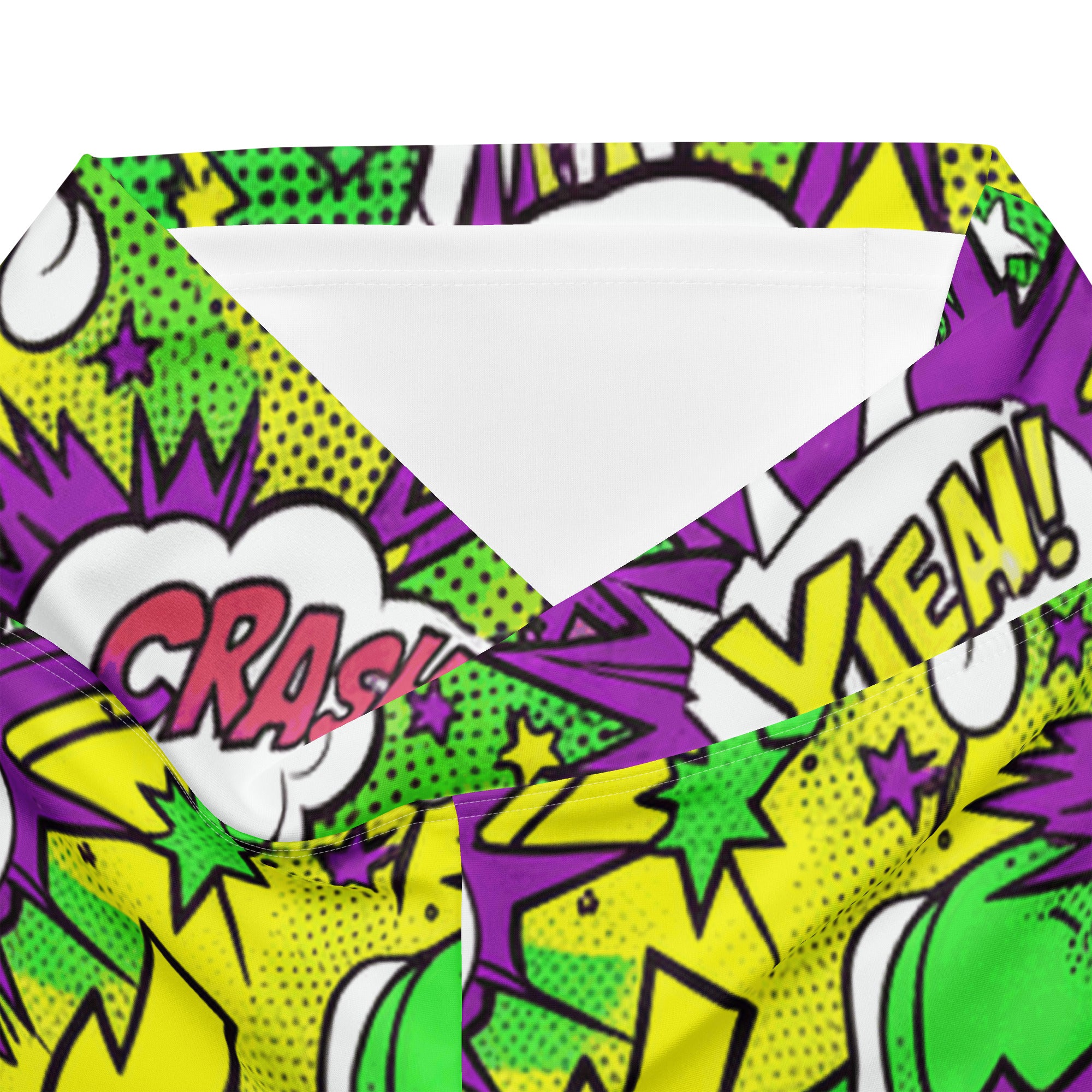 Comic Pop Toxic Green Flare Leggings | GearBunch