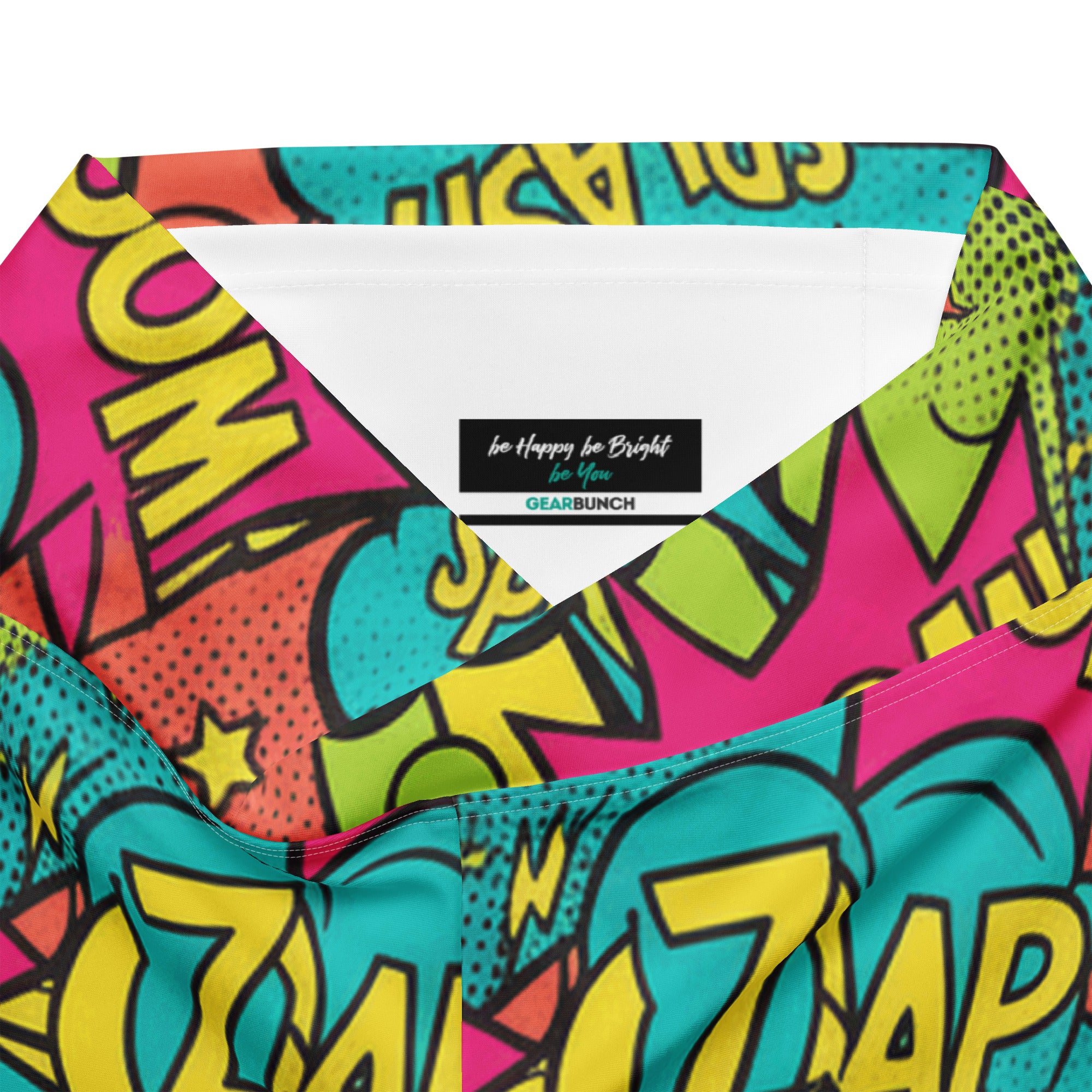 Comic Pop Tropical Flare Leggings | GearBunch