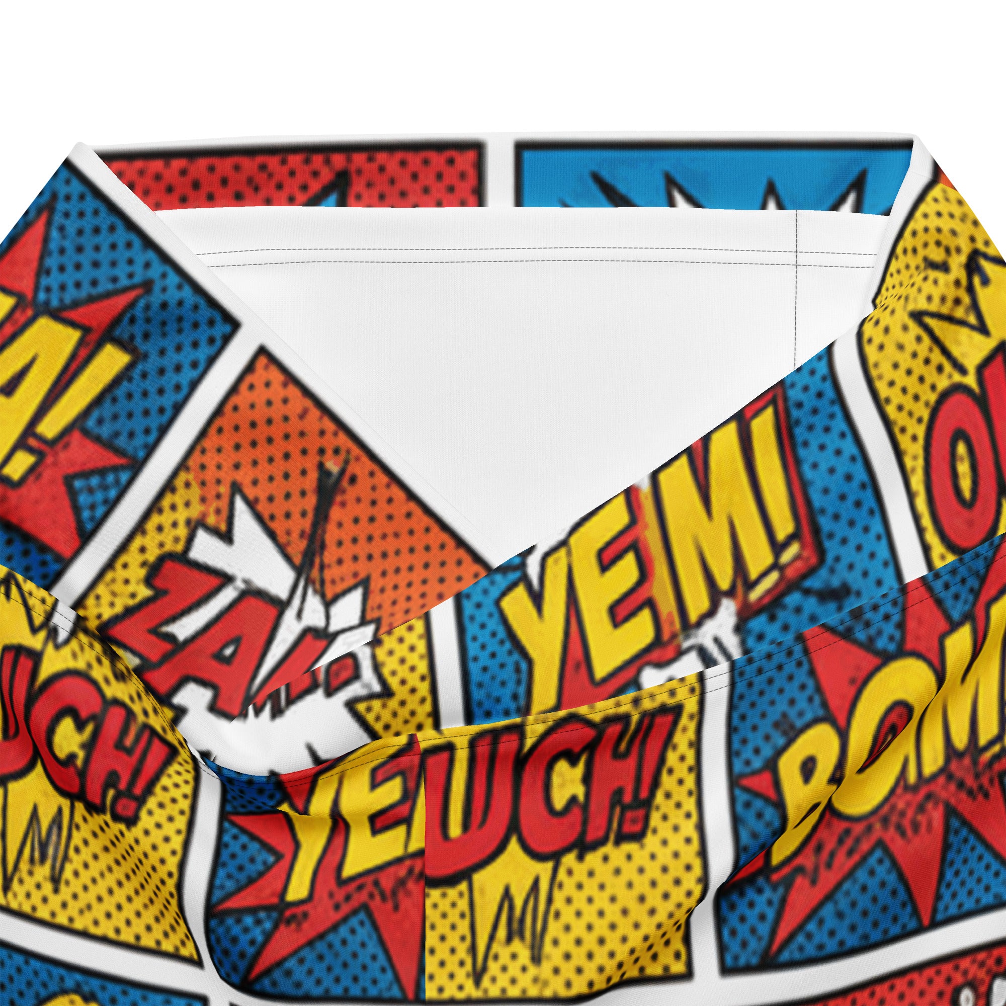 Comic Strip Classic Hero Flare Leggings | GearBunch