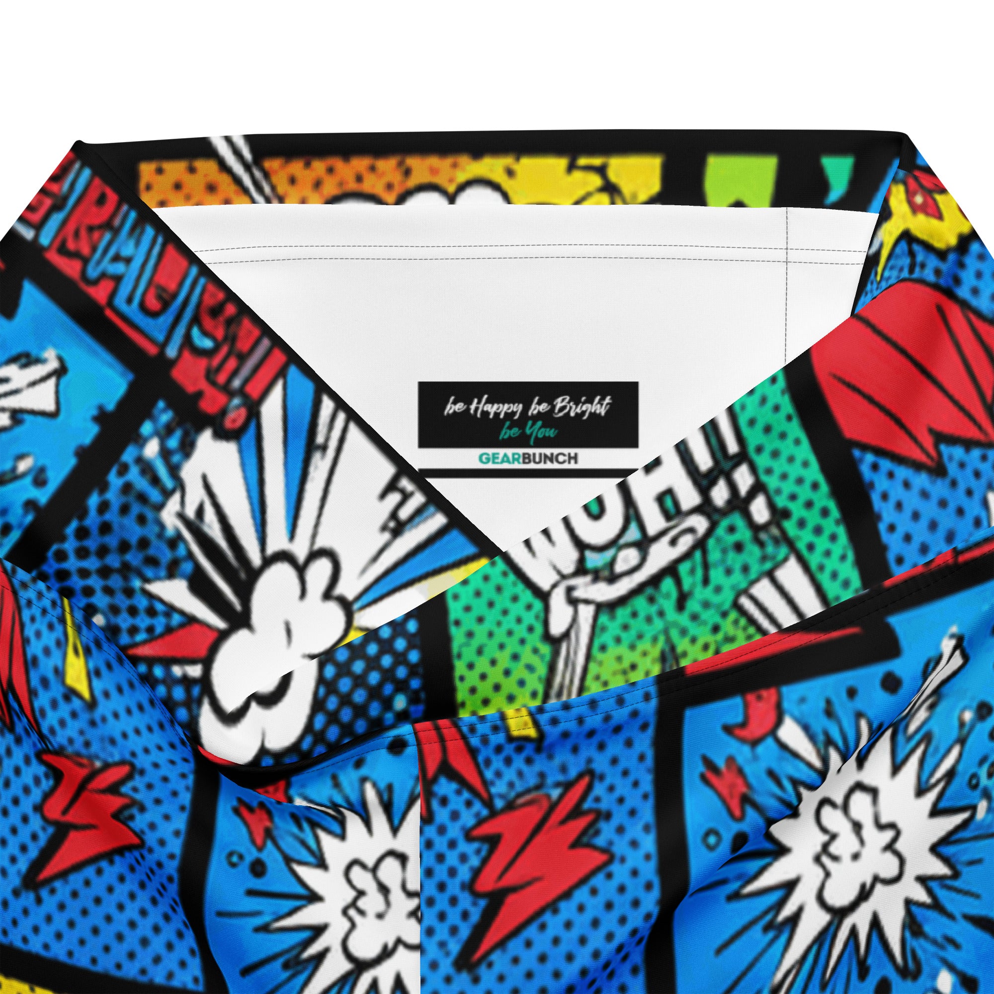 Comic Strip Graffiti Street Flare Leggings | GearBunch