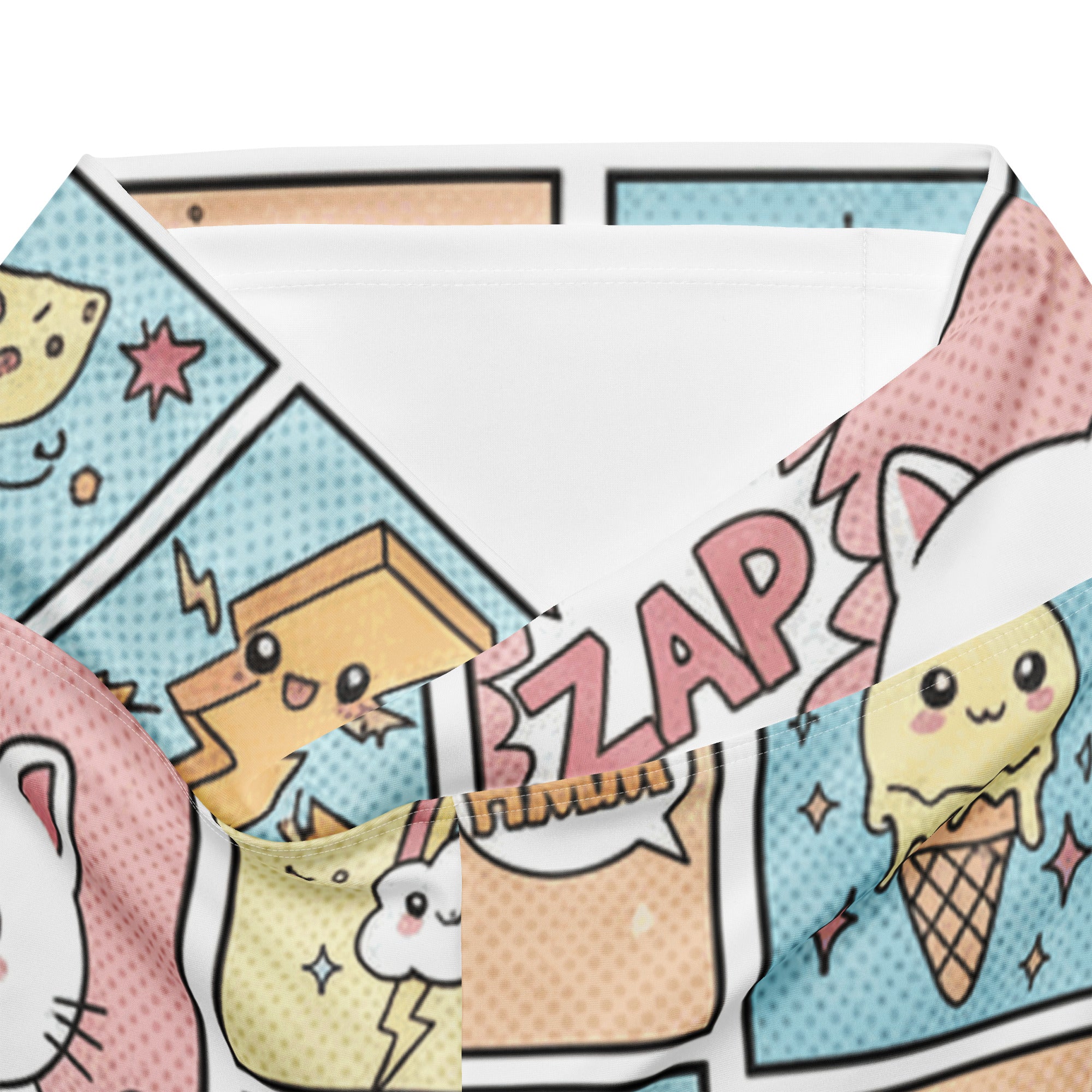 Comic Strip Kawaii Cute Flare Leggings | GearBunch