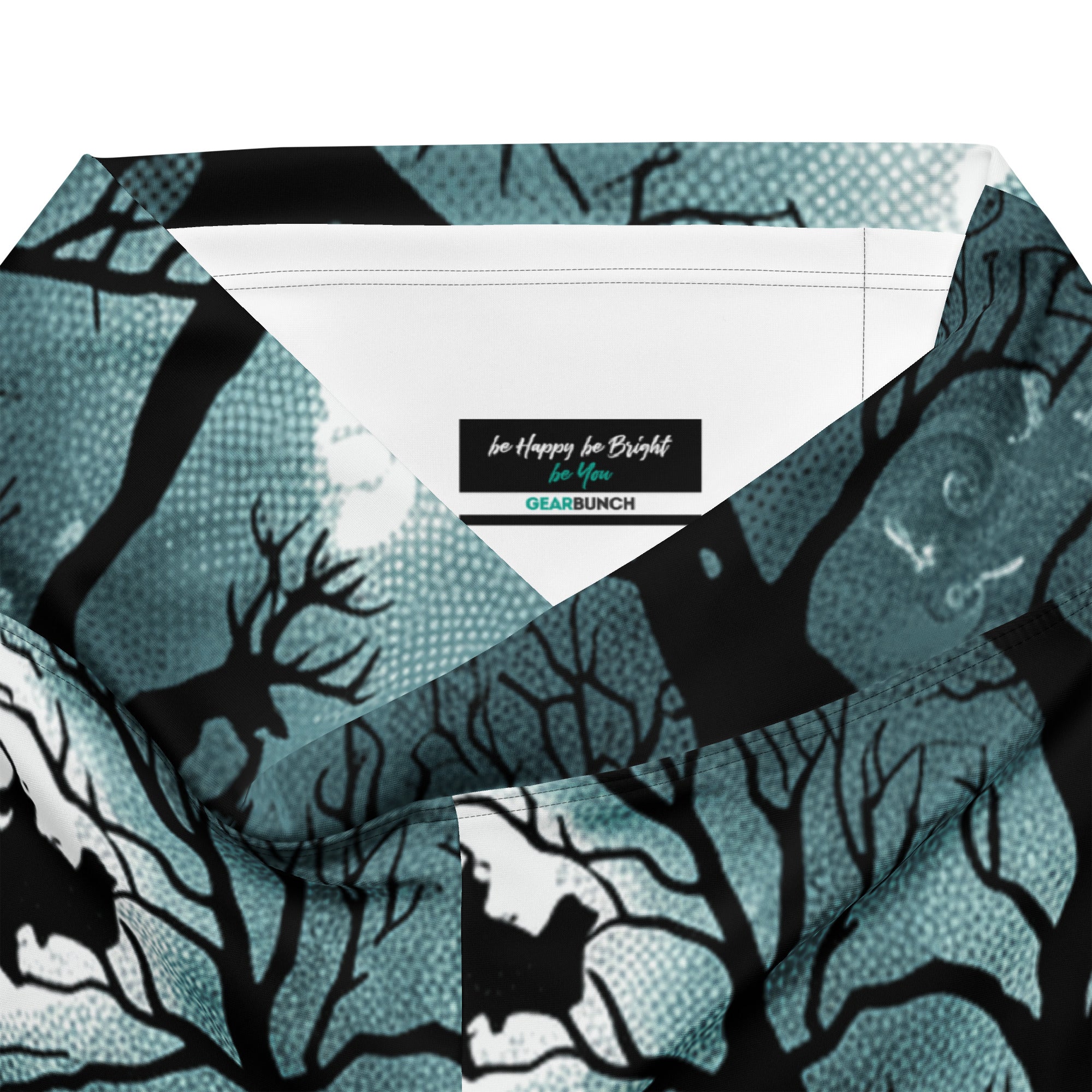 Haunted Forest Silhouette Flare Leggings | GearBunch