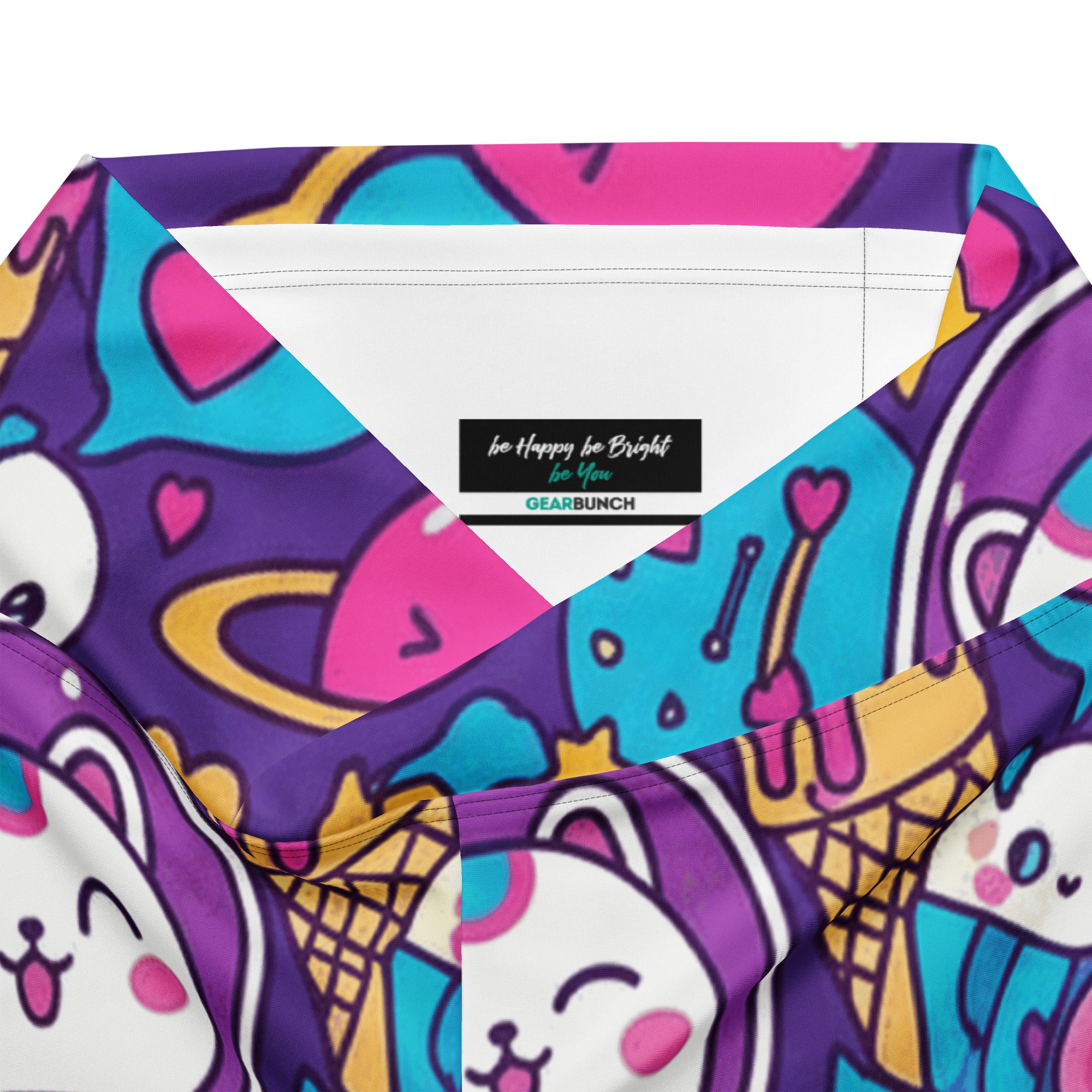 Kawaii Space Cats Flare Leggings | GearBunch
