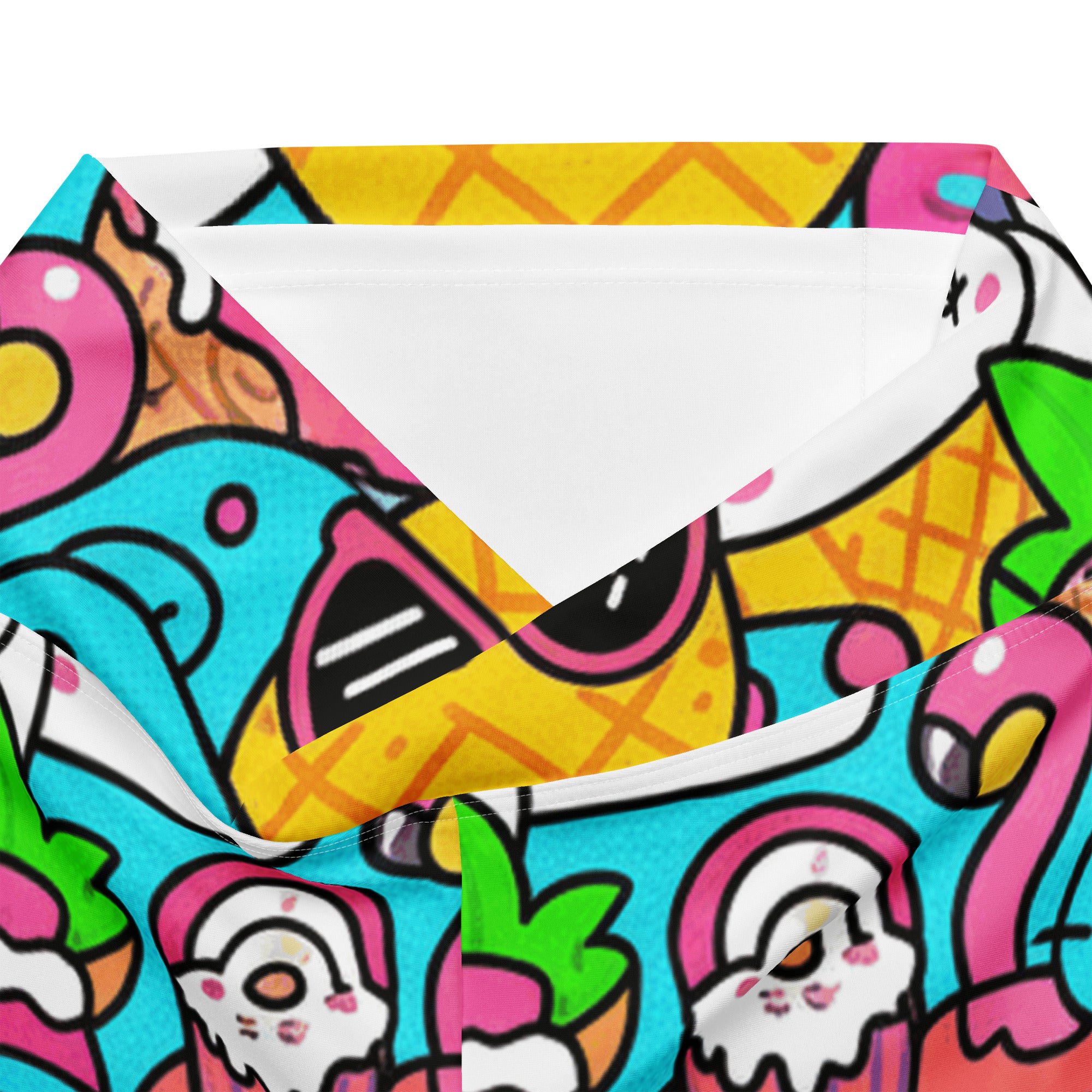 Kawaii Tropical Pineapple Flare Leggings | GearBunch